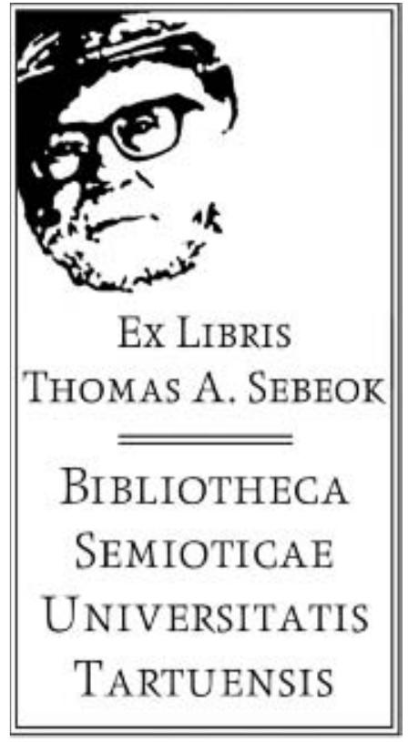 Figure 1 - The architect of biosemiotics: Thomas A. Sebeok