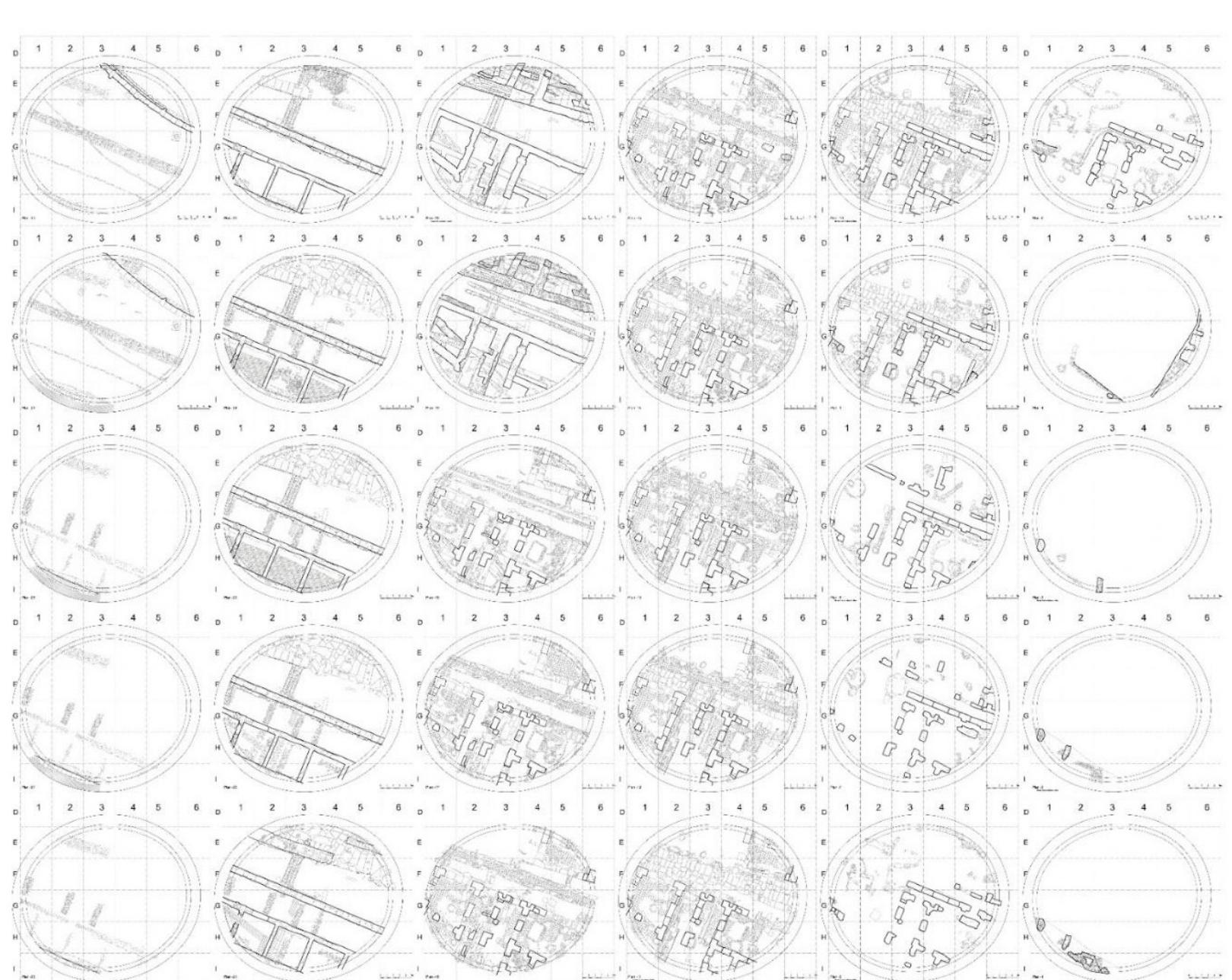 The main aim of this database is to assess the enormous architectural archive from a holistic perspective which has not always been pos- sible in the environment of the rescue exca- vations. Stratification of the excavations will be evaluated and analysed with multiple inter- rogations which could be efficient by overlap features of GIS. 