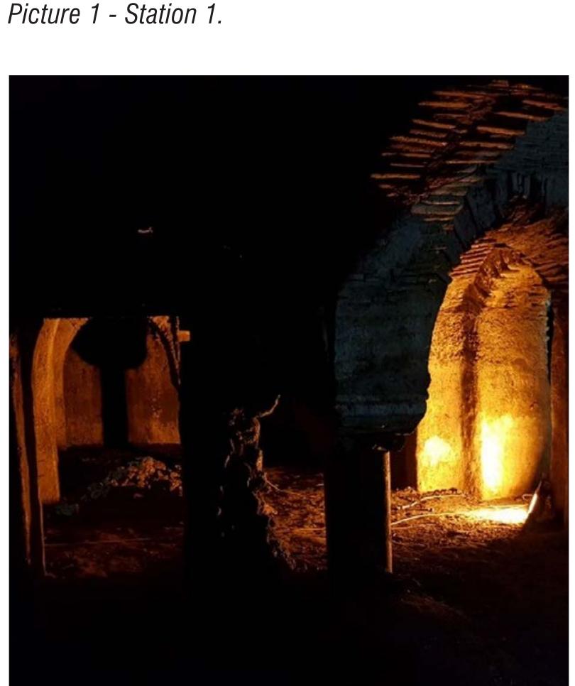 e Plan Decision: Reinforcement Area  e Current Use: University Area  e Authentic Use: Cistern Structure  Current Situation: One part of the cistern are clearly on display under the Kadir Has University Building. 