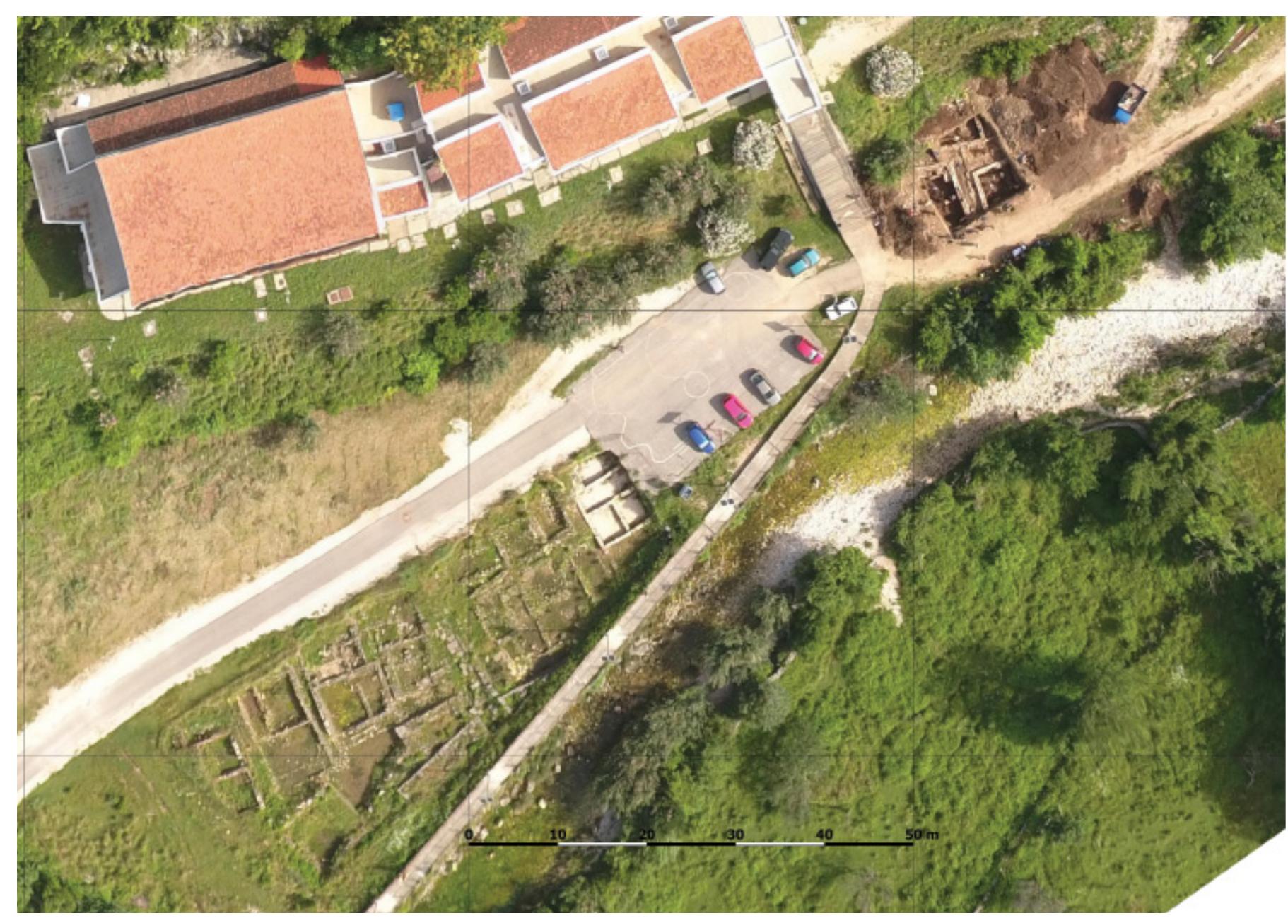 Fig. 1. Aerial view of the ancient site of Rhizon (photo M. Pisz). 