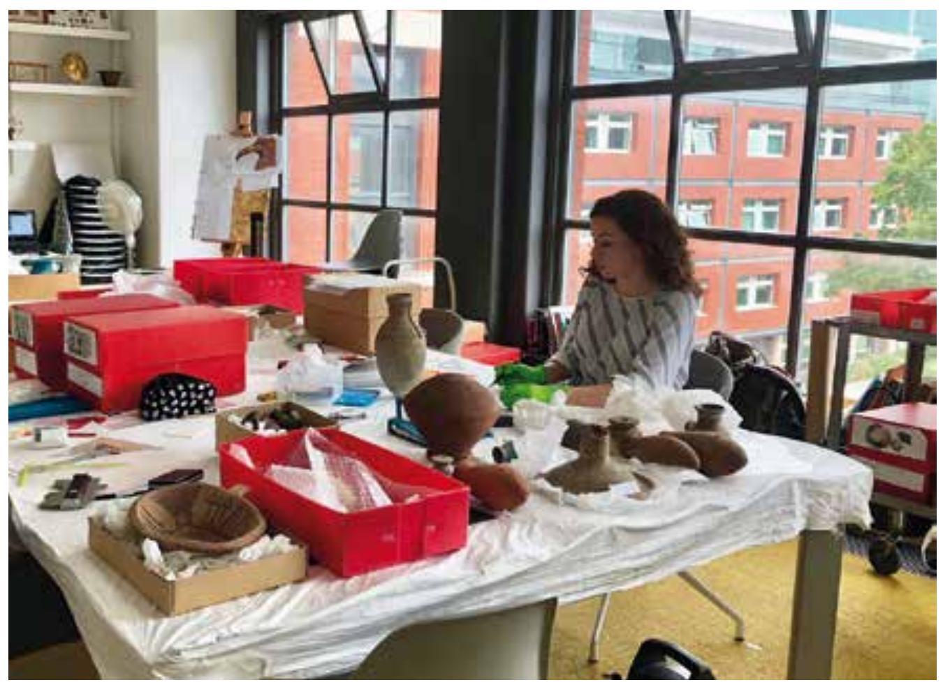 Fig. 53 Natasha Ayers at Manchester (© N. Ayers/OREA) 