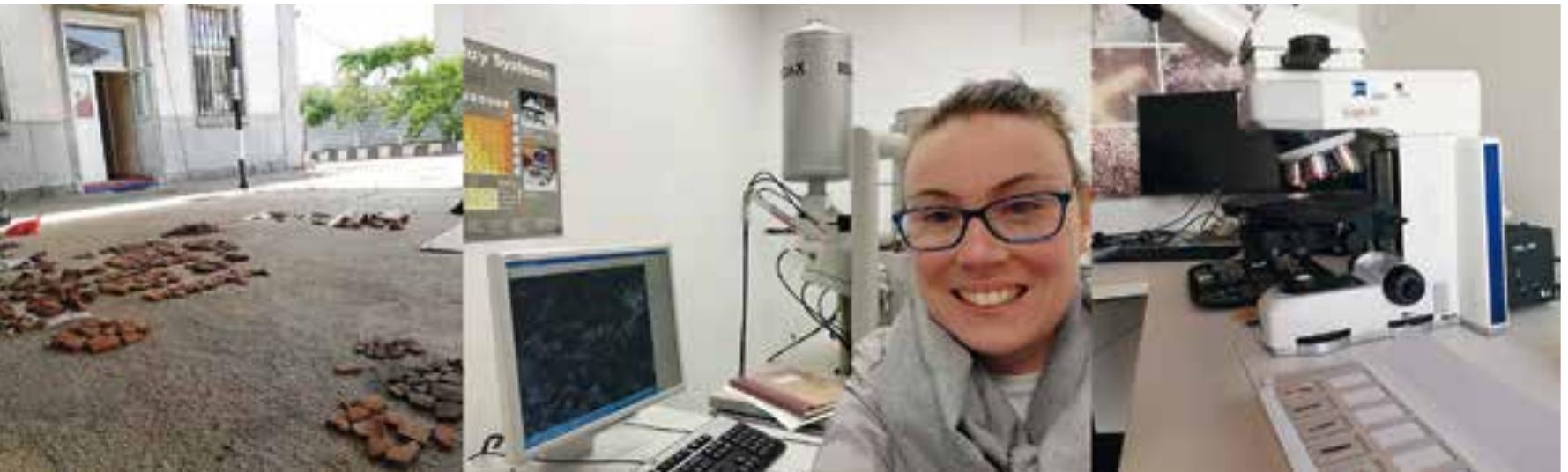 Fig. 67 An overview over Clare Burke's analytical activities during 2019  NEOTECH 