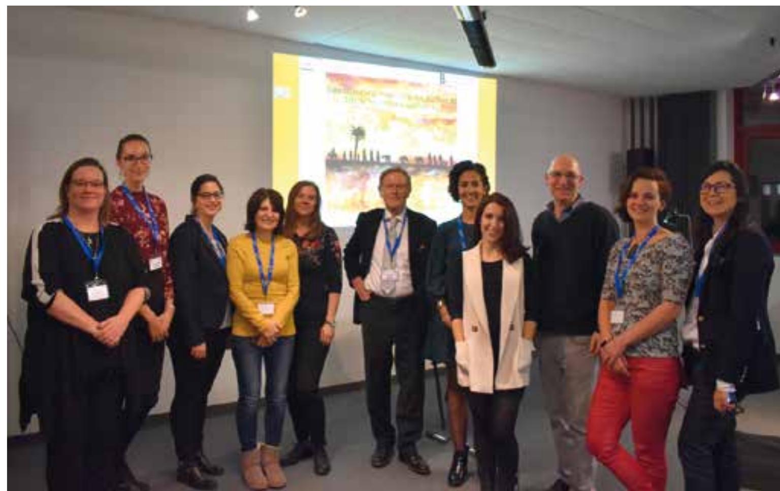 Fig. 77 The extended Hyksos project team at the workshop Changing Clusters and Migration in the Near Eastern Bronze Age 4-6" December 2019, Vienna (© The Enigma of the Hyksos) 