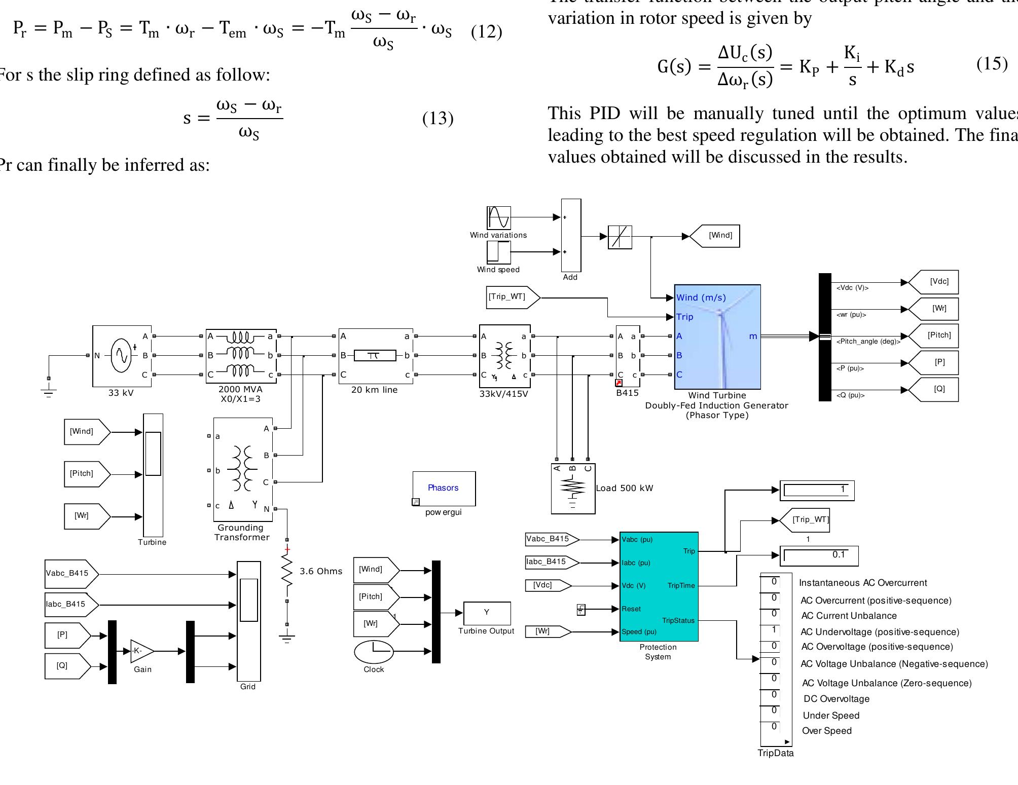 (PDF) A Wind Turbine System Model using a Doubly-Fed Induction ...