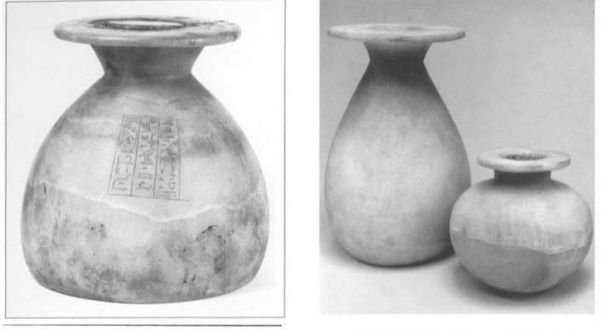 Fig. 66. Cat. 56. Tuthmosis II (Hatshepsut)  Fig. 67. Left, Cat. 58. Tuthmosis II (Hatshepsut); 