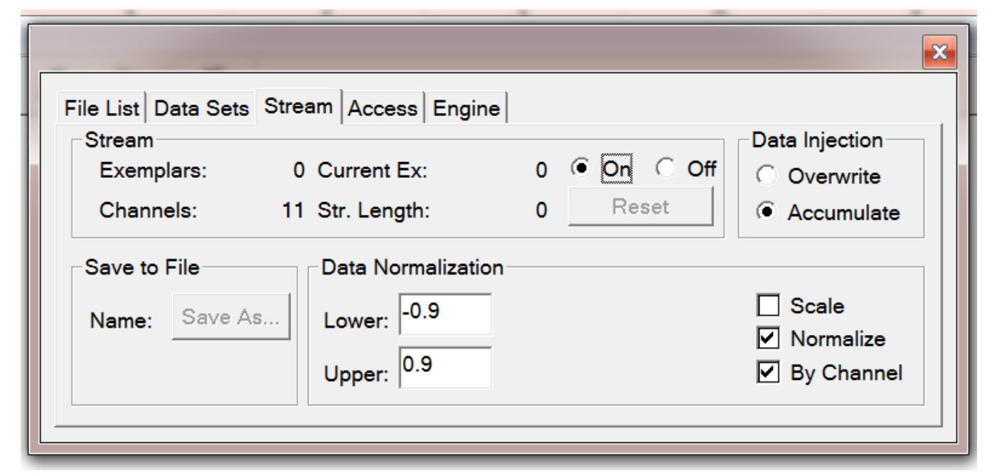 2 selecting the normalization limits of data shown in figure