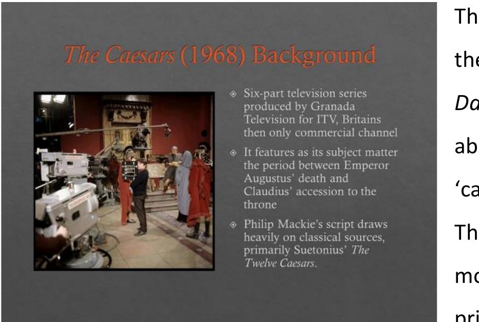 received at the time, it is maybe surprising that it is so little known.  happening was submitted to research with similar care’ (Clayton, 1968a). 
