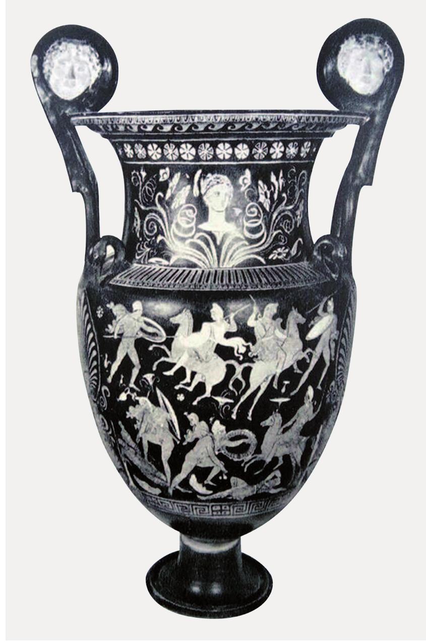 Fig. 4 — Naples, Sant’Angelo Museum inv. 689. Volute- krater, Painter of Copenhagen 4223 (RVAp II, pl. 167.4). 