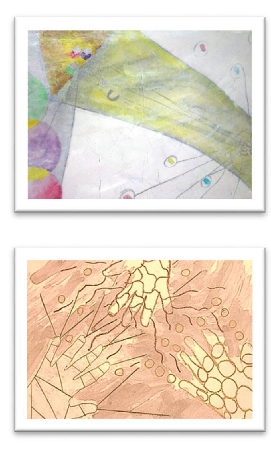 Three-dimensional collaborative self-study portraits: