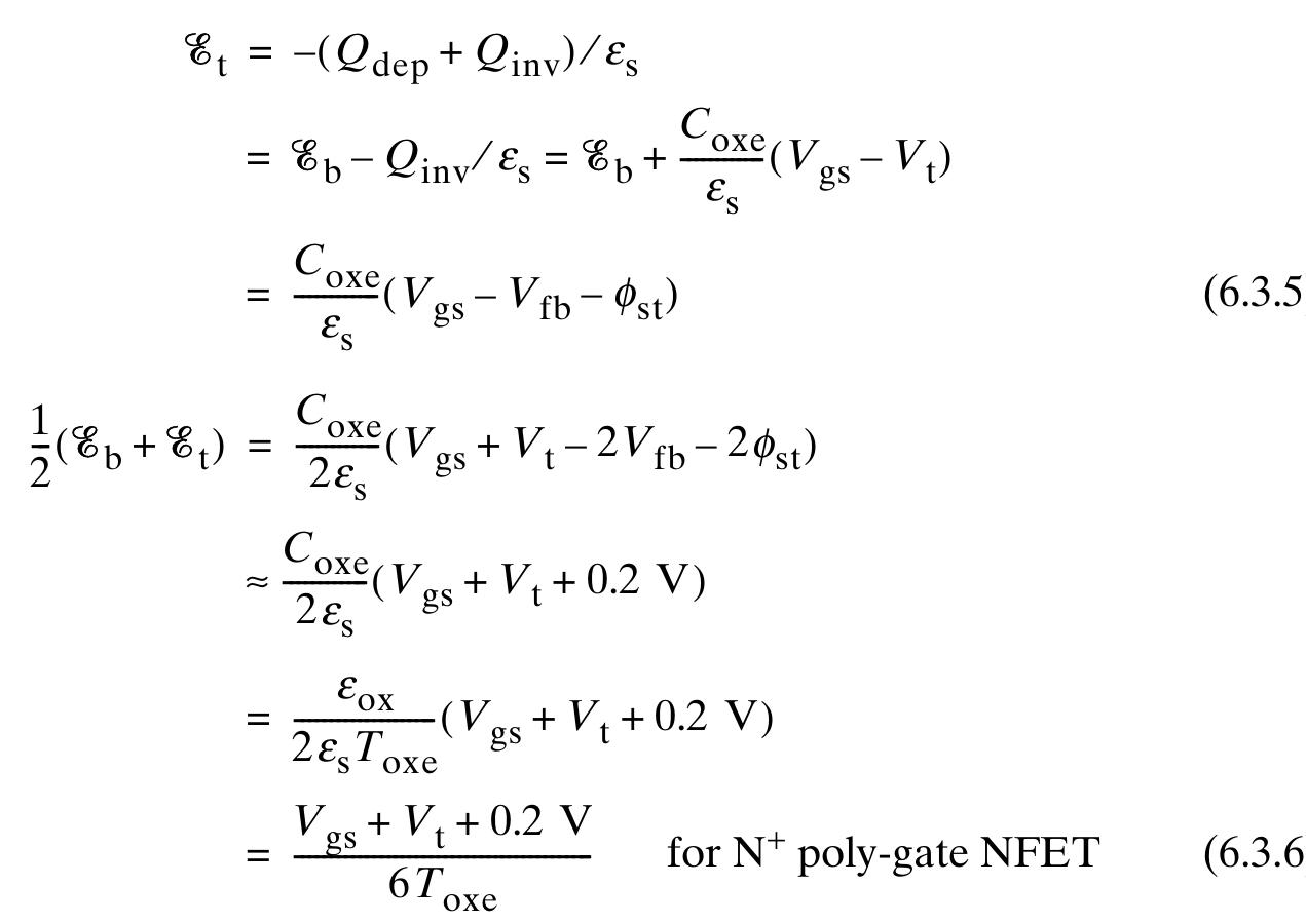 Apply gauss’s law to a box that encloses the depletion layer