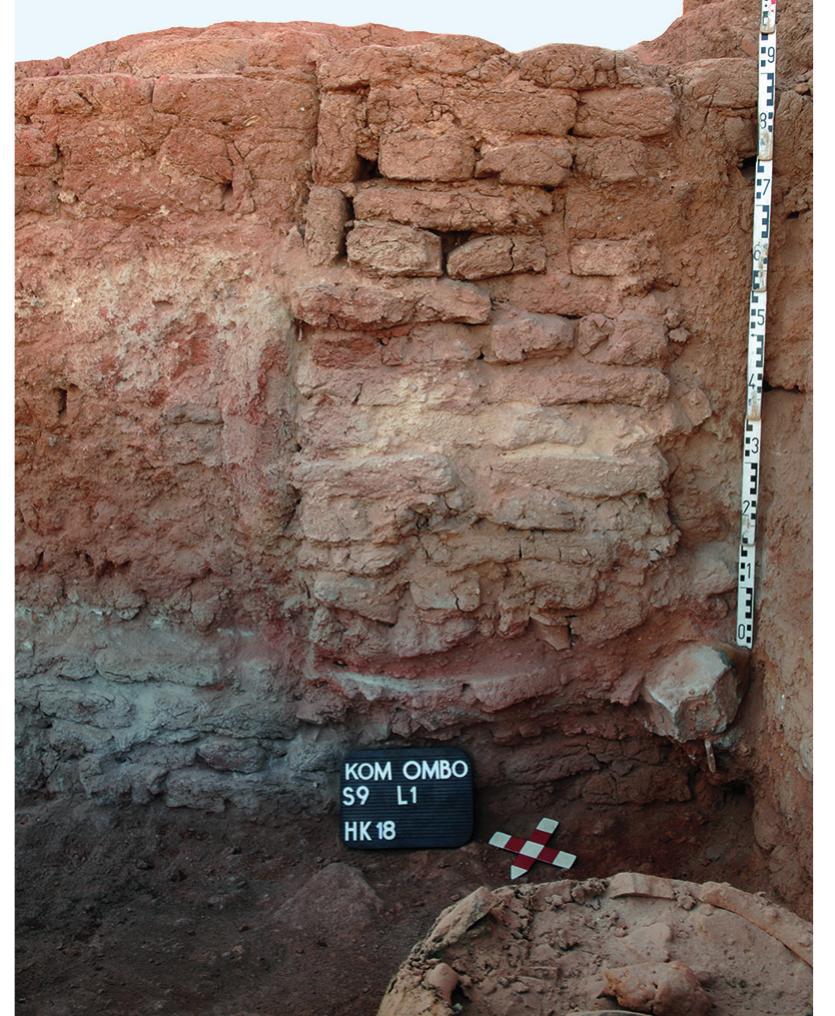 30 Doorway, closed with mud bricks 