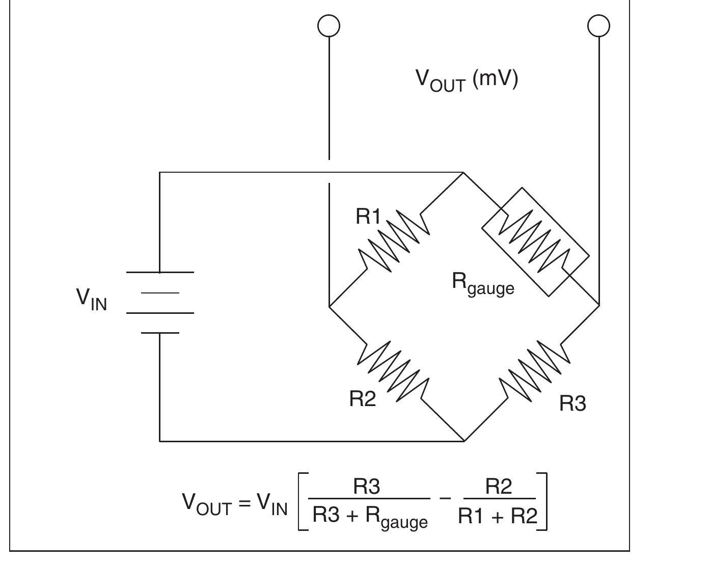 12 wheatstone bridge strain gauge circuit.