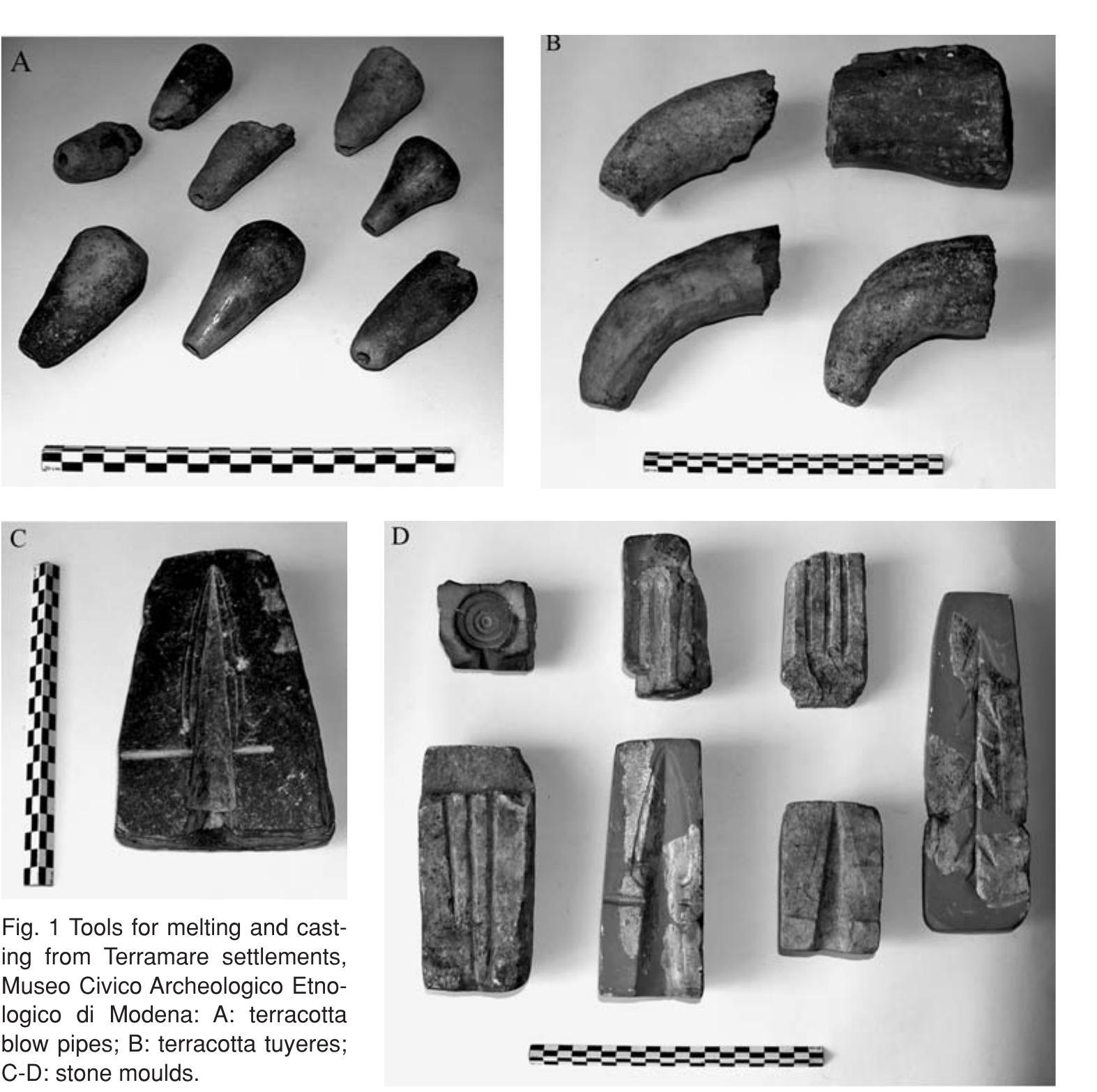 Figure 7 - from Smiths and Smithing in Bronze Age Terramare