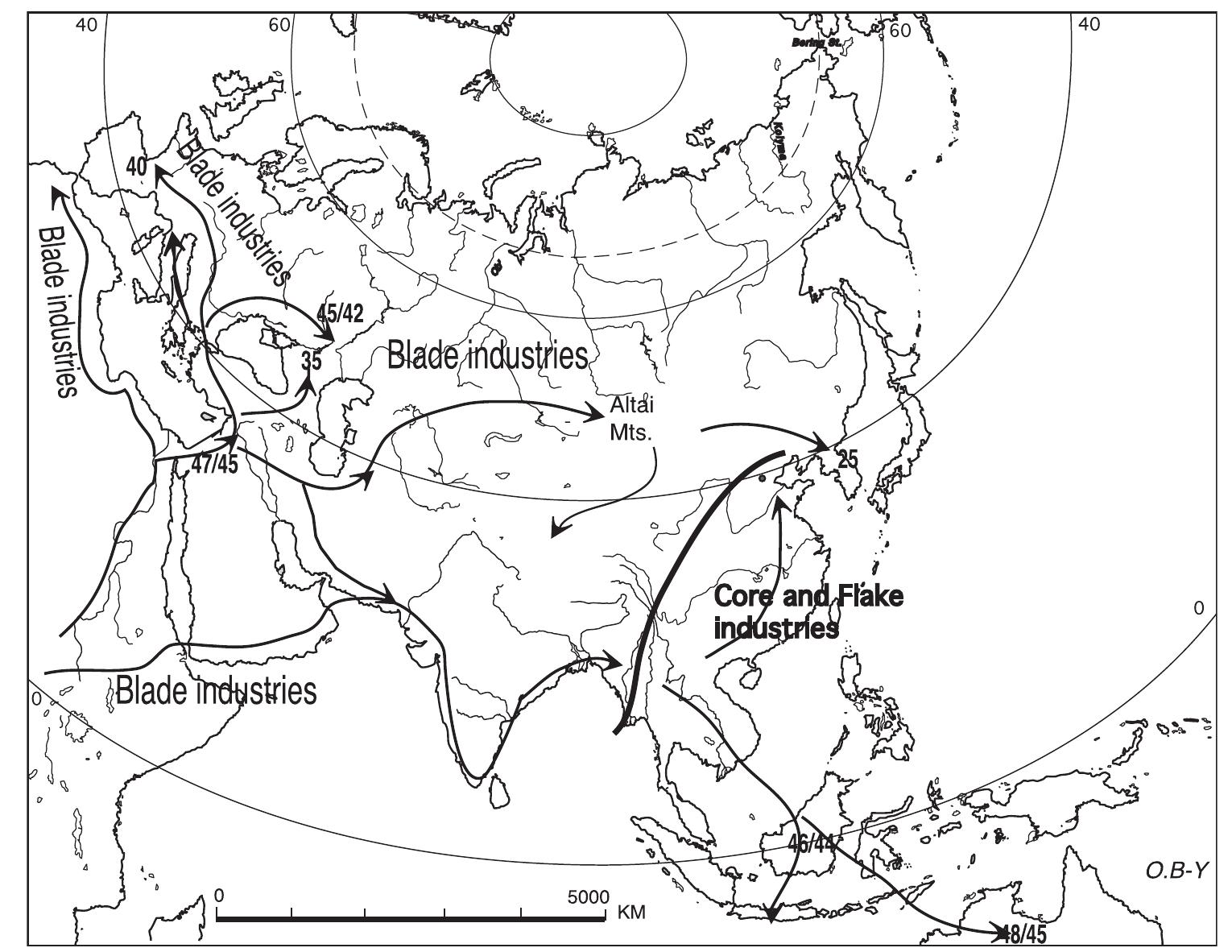 (PDF) Following Pleistocene road signs of human dispersals across Eurasia