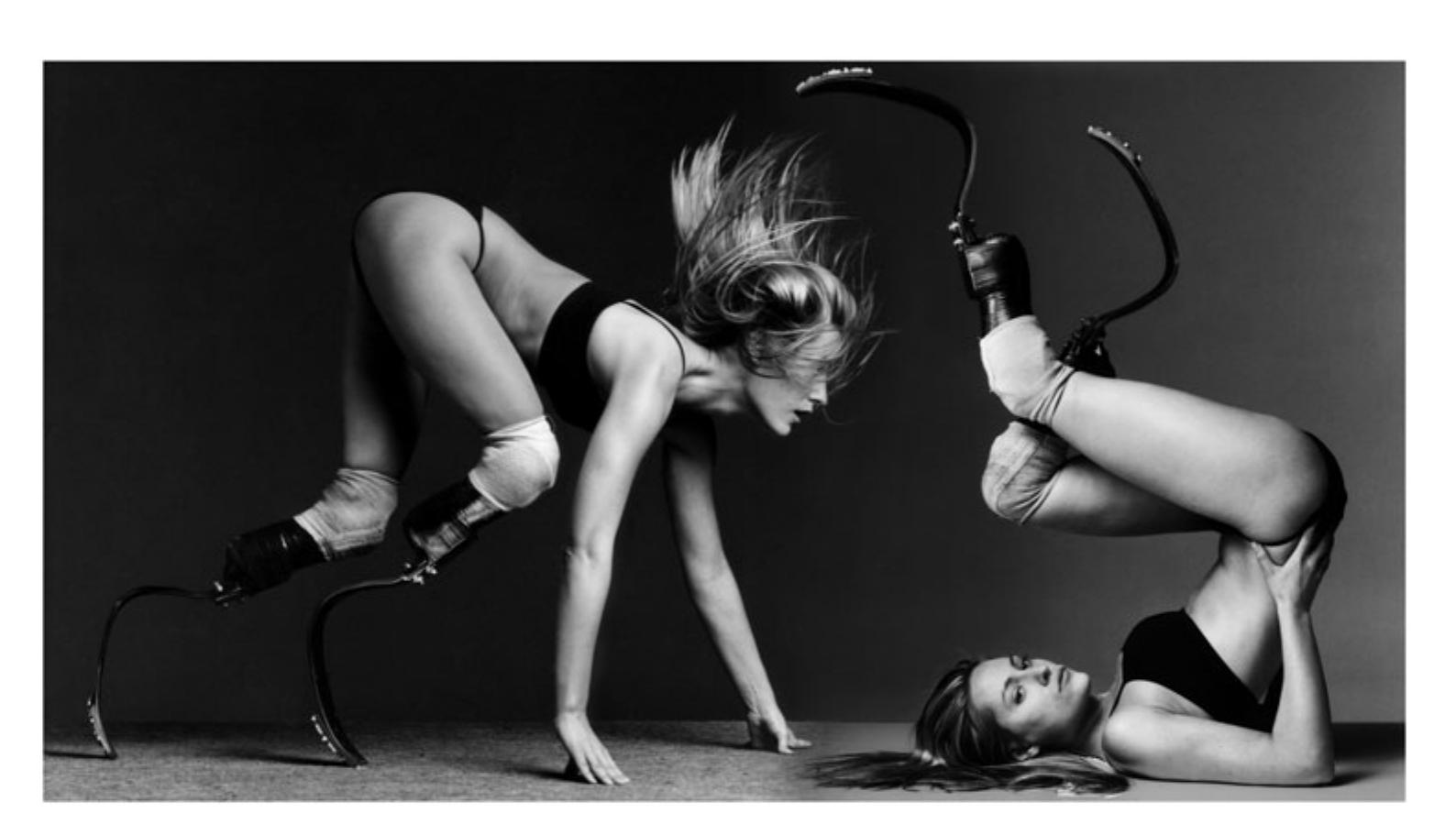 Figure 3  Aimee Mullins by Howard Schatz from Schatz images: 25 years. 