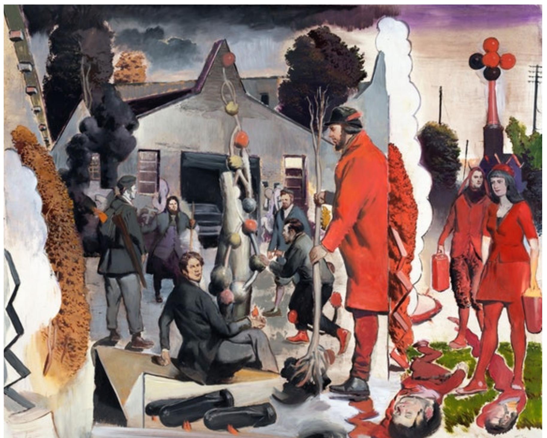(PDF) Neo Rauch Drawings: Aus dem Boden (from the floor) at The Drawing ...