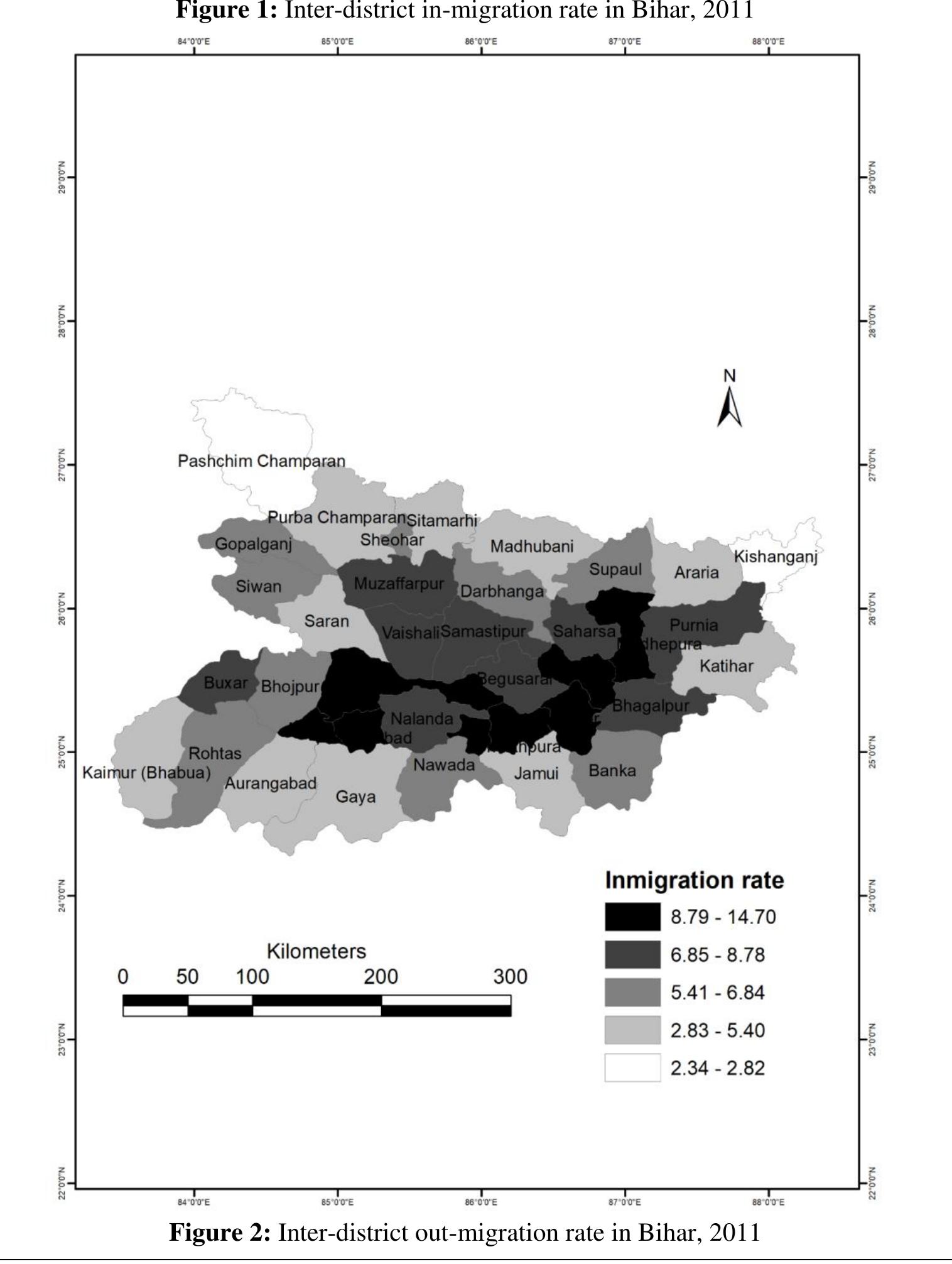 (PDF) Regional pattern of inter-district migration in Bihar: Evidence ...
