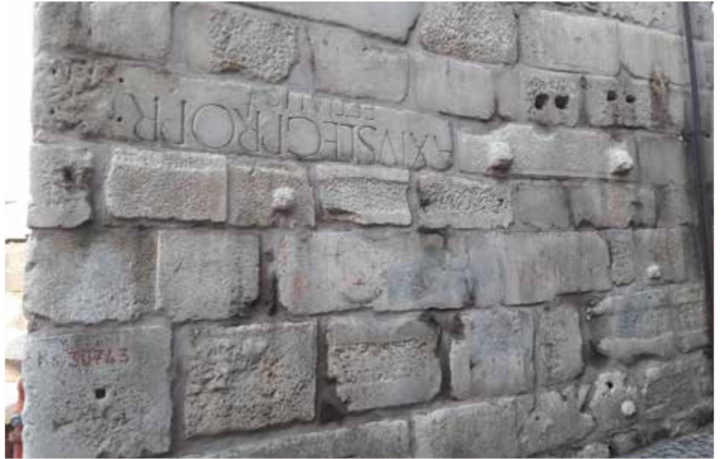 Although the Plan provides, however, the awa- reness of protecting Ottoman and the beginning of  Reuse of roman parts in the Medie- val structures. 