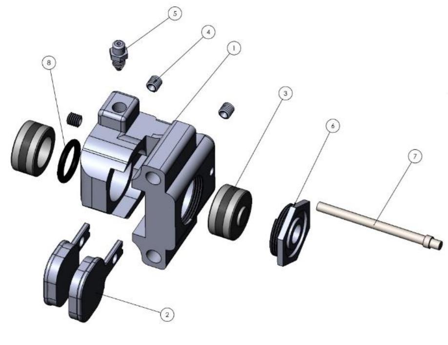 (PDF) IRJET- MONOBLOCK BRAKE CALIPER DESIGN AND ANALYSIS