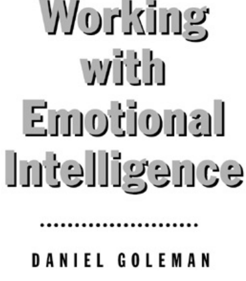 【中古】 WORKING WITH EMOTIONAL INTELLIGENCE(A)/BLOOMSBURY (UK)/DANIEL P. *O/P GOLEMAN Working With Emotional Intelligence: Daniel Goleman