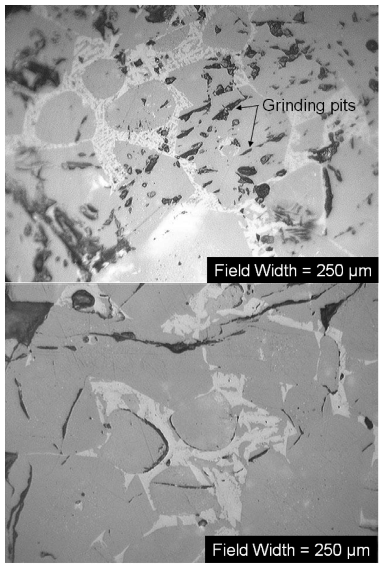 Figure 4 - Microscopy of Clinker and Hydraulic Cements