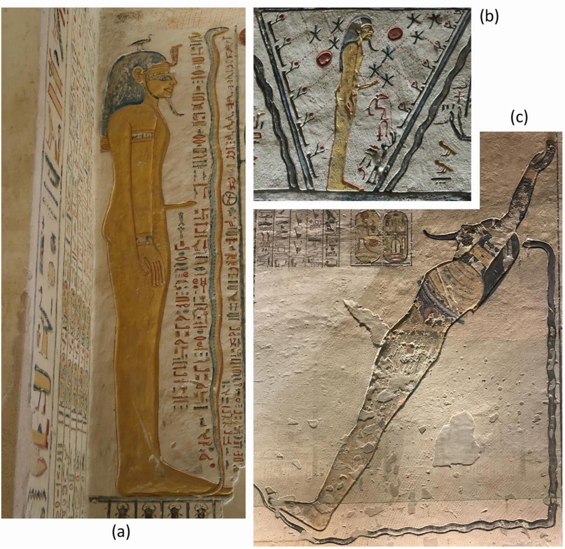 Figure 12 - from From Isis-kite to Nekhbet-vulture and