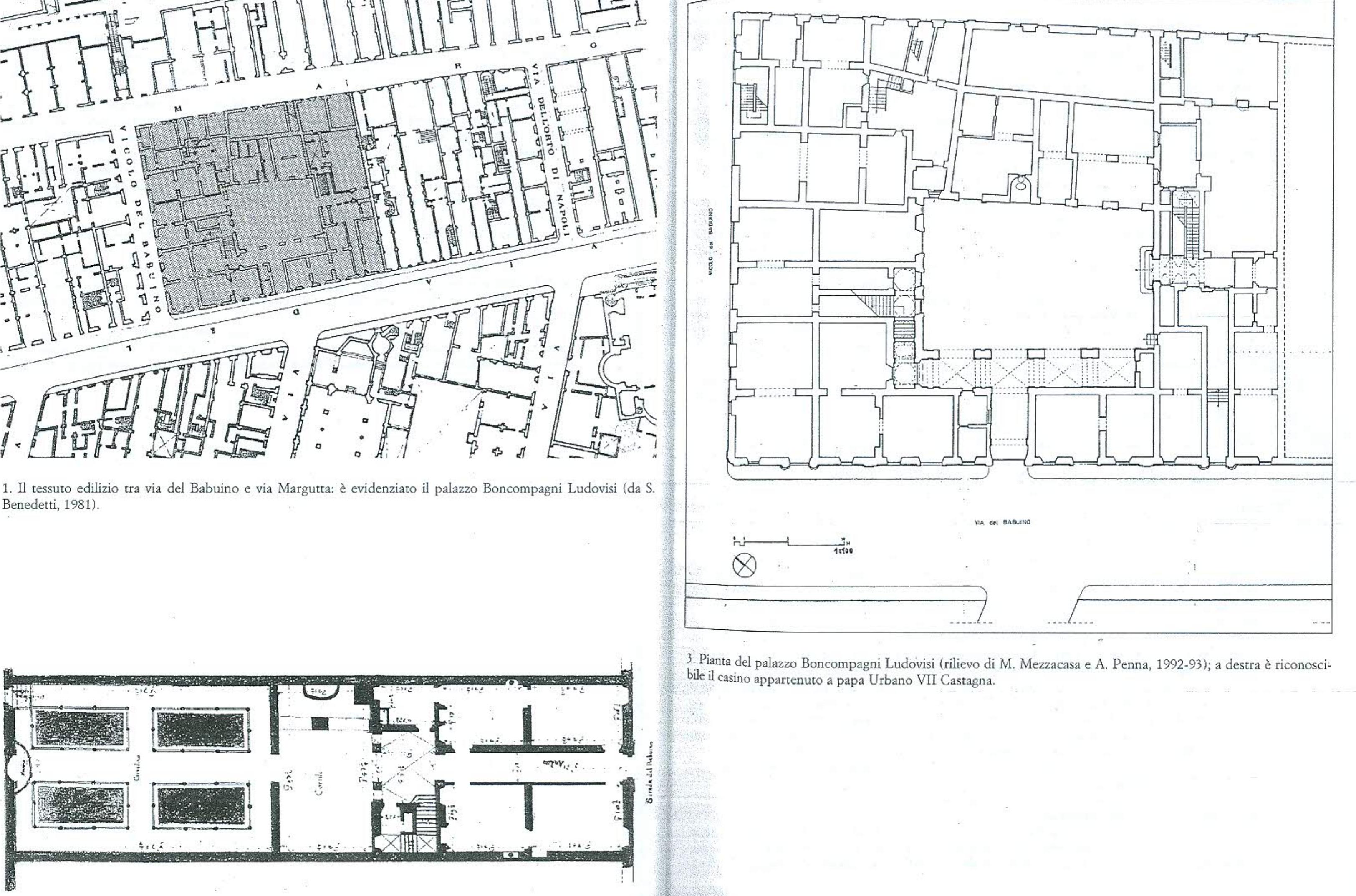 2. Pianta della casa gia di Urbano VII Castagna (ASR). 