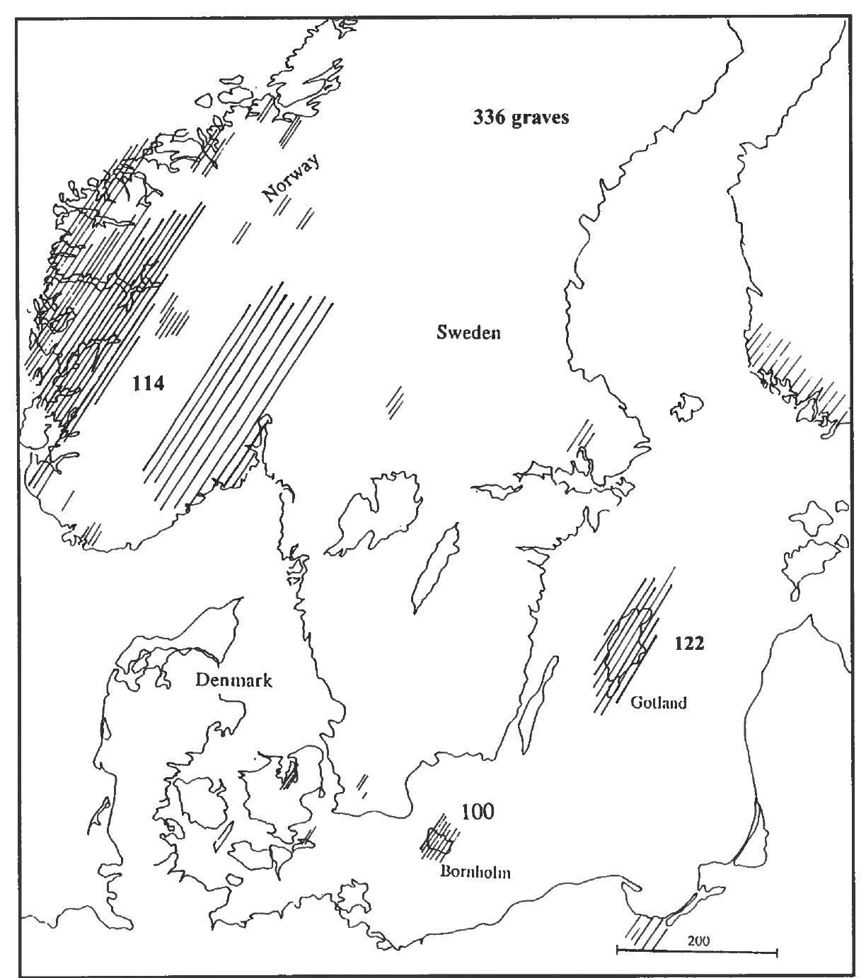 Europe. And the basic question 1s: 1s 1t possible to establish fine chronologies for weapons in certain regions of Scandinavia; will it be possible, on the one hand, to get certain finds, and subdivisions of periods, to correspond to one another; and on the other hand will it be possible to find areas in which we not only have reasonable datings but also suffi- cient written material to produce a meaningful if limited picture of the organization itself? The theo- retical basis is that if indisputably uniform archaeo- logical phenomena appear in two different areas, it is defensible (with reservations) to apply the written evidence from just one of those areas in a general interpretation and discussion of the circumstances in both areas. Weapons, as Ulf Nasman shows in Fig. 4, with a model of study using analogy, are es- pecially well suited to precisely this purpose because they are governed by influences both peaceful and hostile across political boundaries (Naéasman 1988, 125 Fig. 2). 