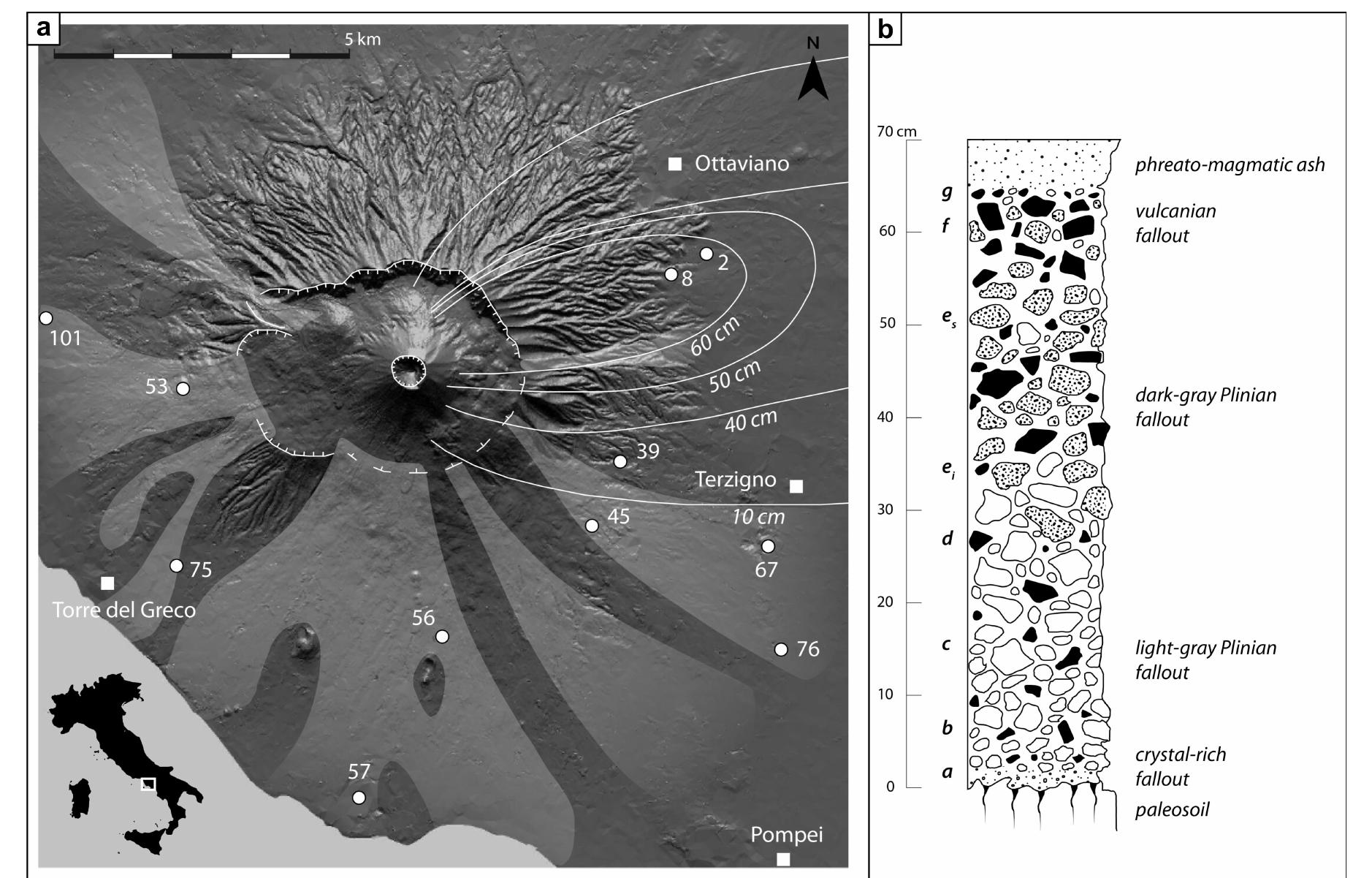 Figure 1 - from Magma evolution inside the 1631 Vesuvius