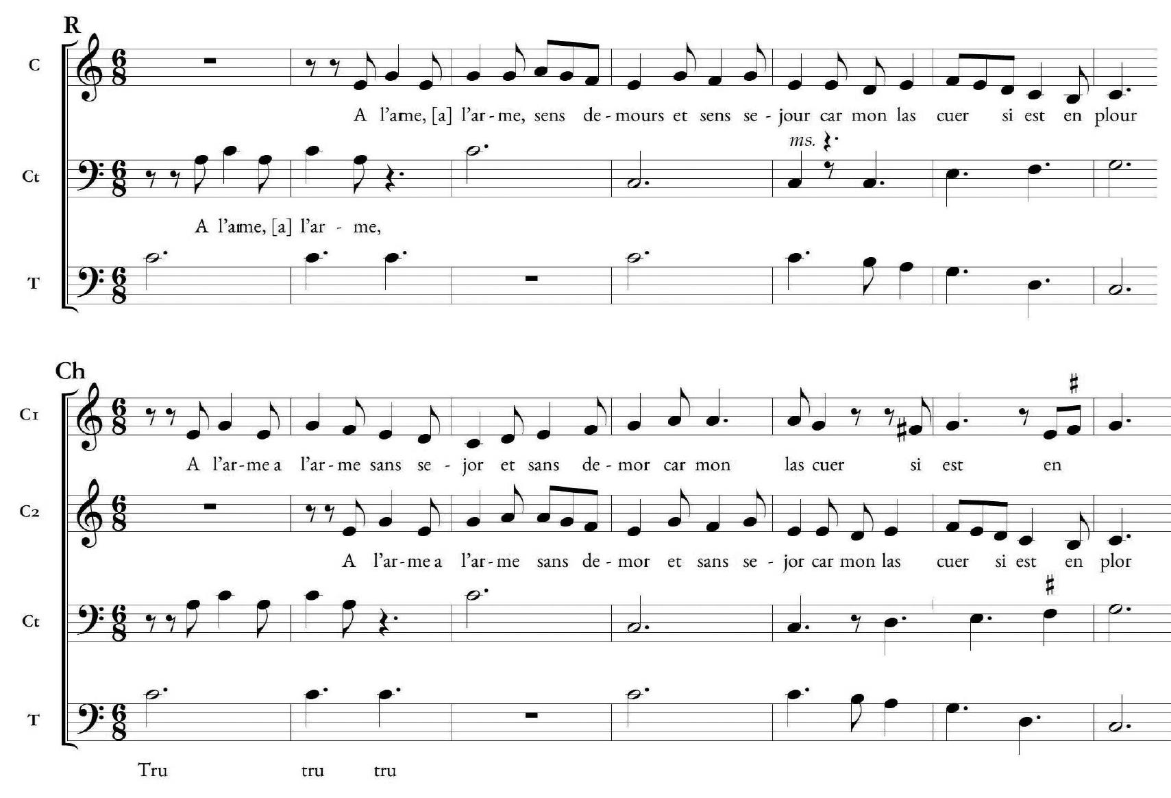 PDF) Musico-metapoetic relationships in trecento song: Two case studies  from the San Lorenzo Palimpsest (SL 2211), image size:1709x1164