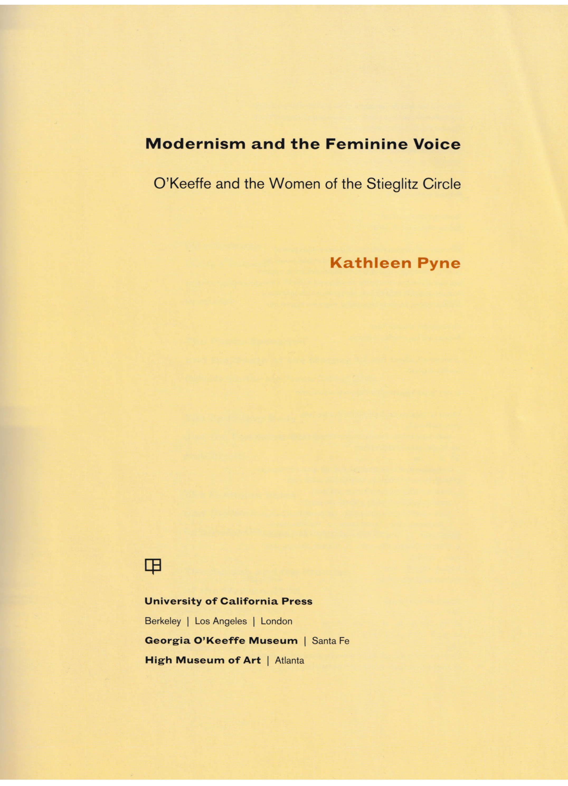 PDF) The Promise and the Burden of the Woman-Child: O'Keeffe in