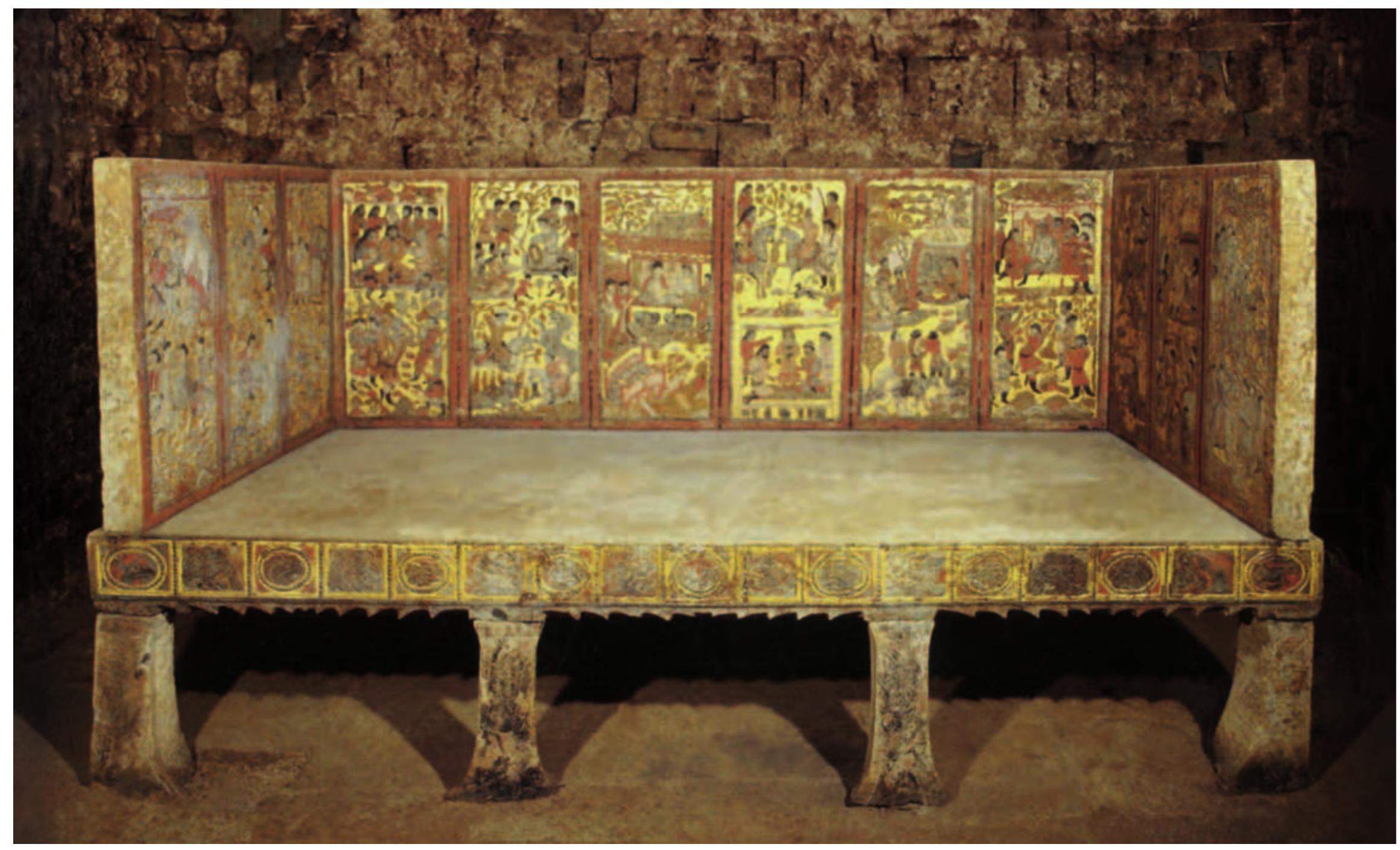 PDF) The Funerary Couch of An Jia and the Art of Sogdian