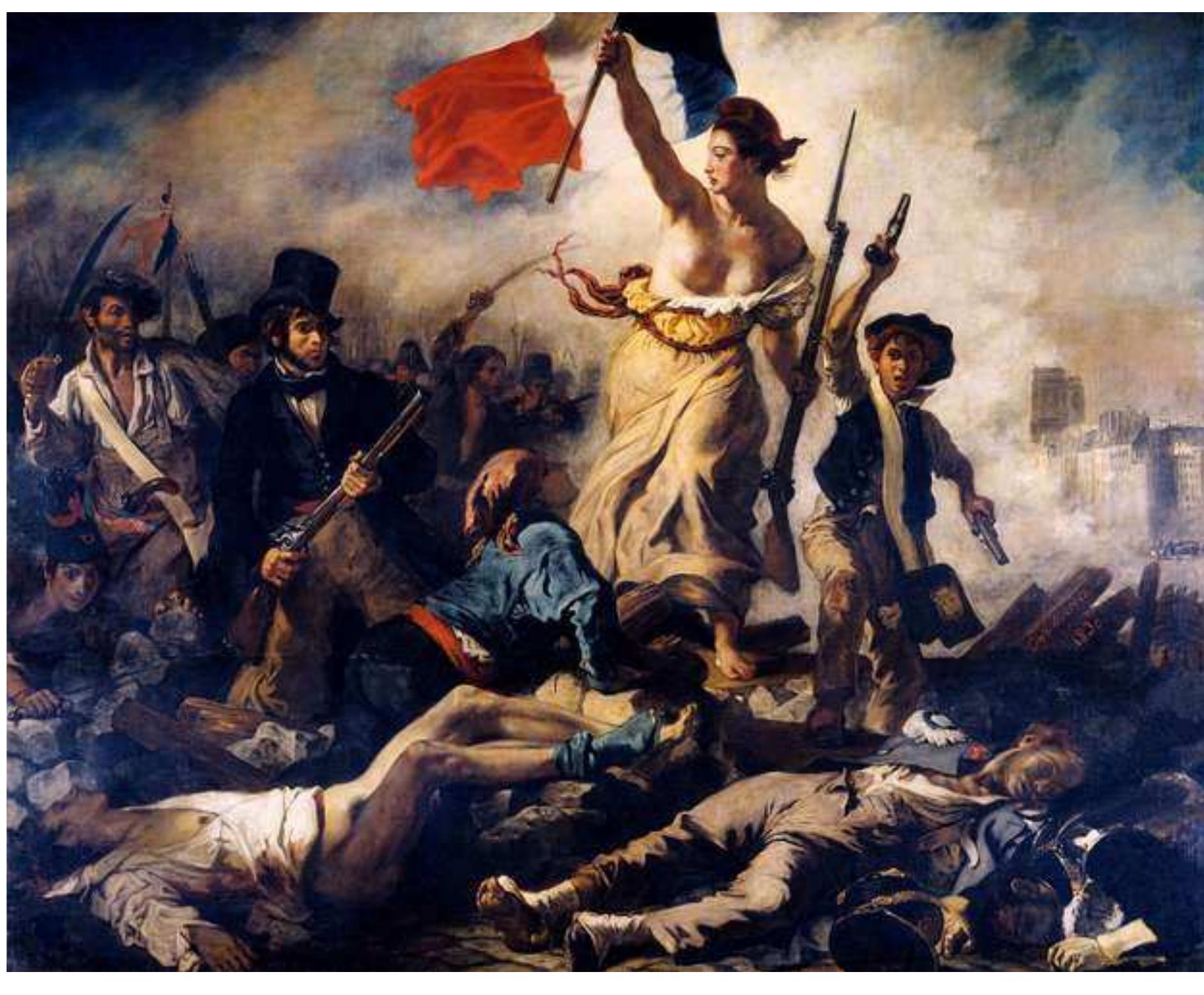 The initial reception of this artwork was very mixed — some rejecting it as an inappropriate image for the  Marianne, the mother of France, because as these critics noted she had grimy skin and hairy armpits. For my 