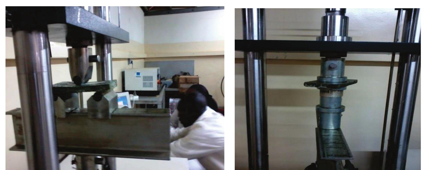 Bending Test Using A Utm Fig 6 Compression Test Using A