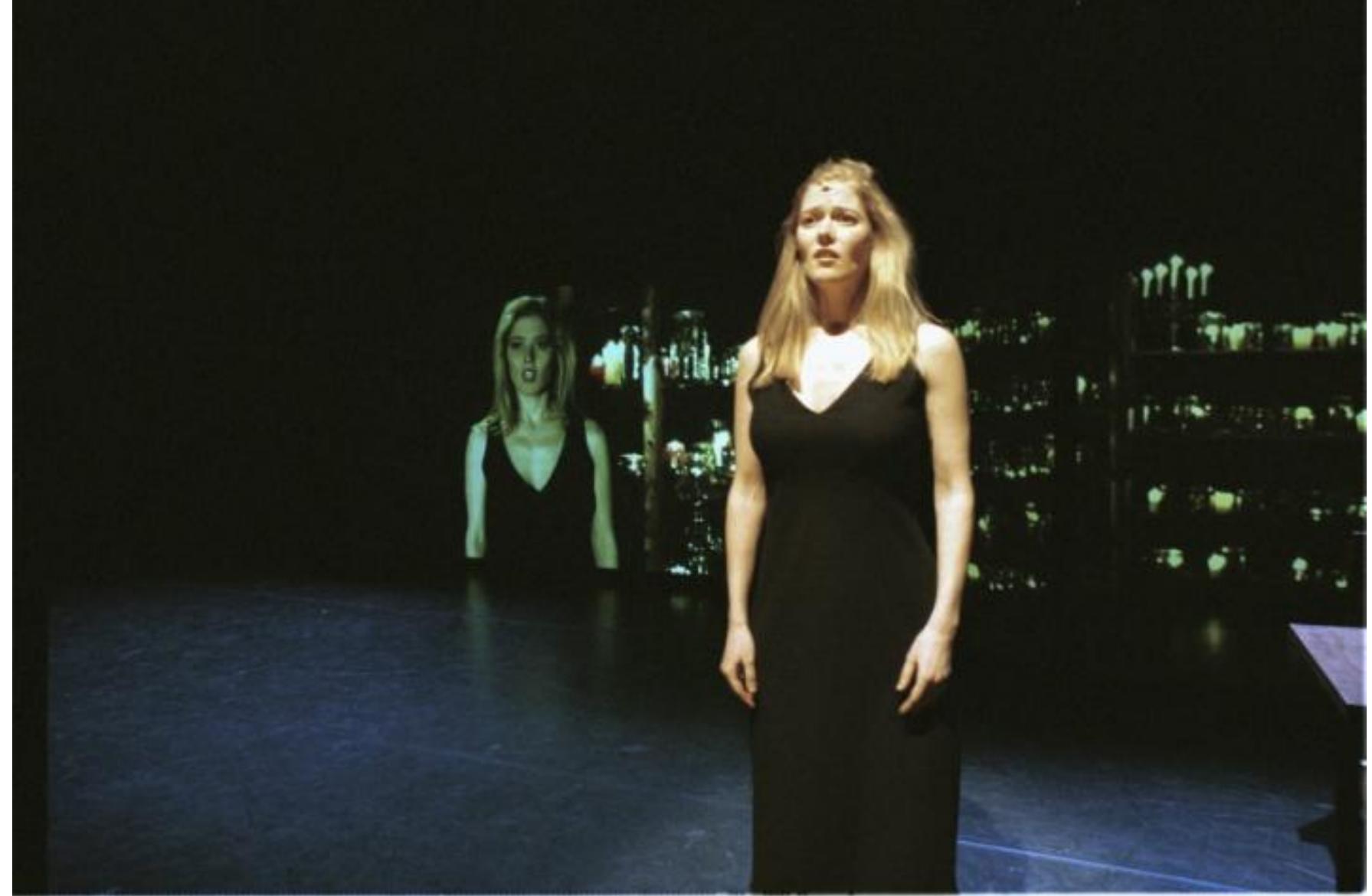 Figure 2 - Michel van der Aa, One, video still. Courtesy of the artist  the singing body is extended by technology.’*° 