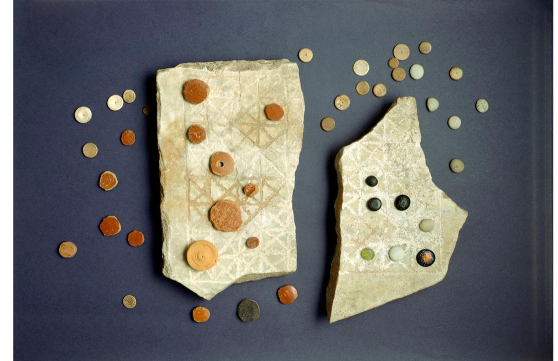 Fig. 1. Stone Ludus Latrunocolorum board, 