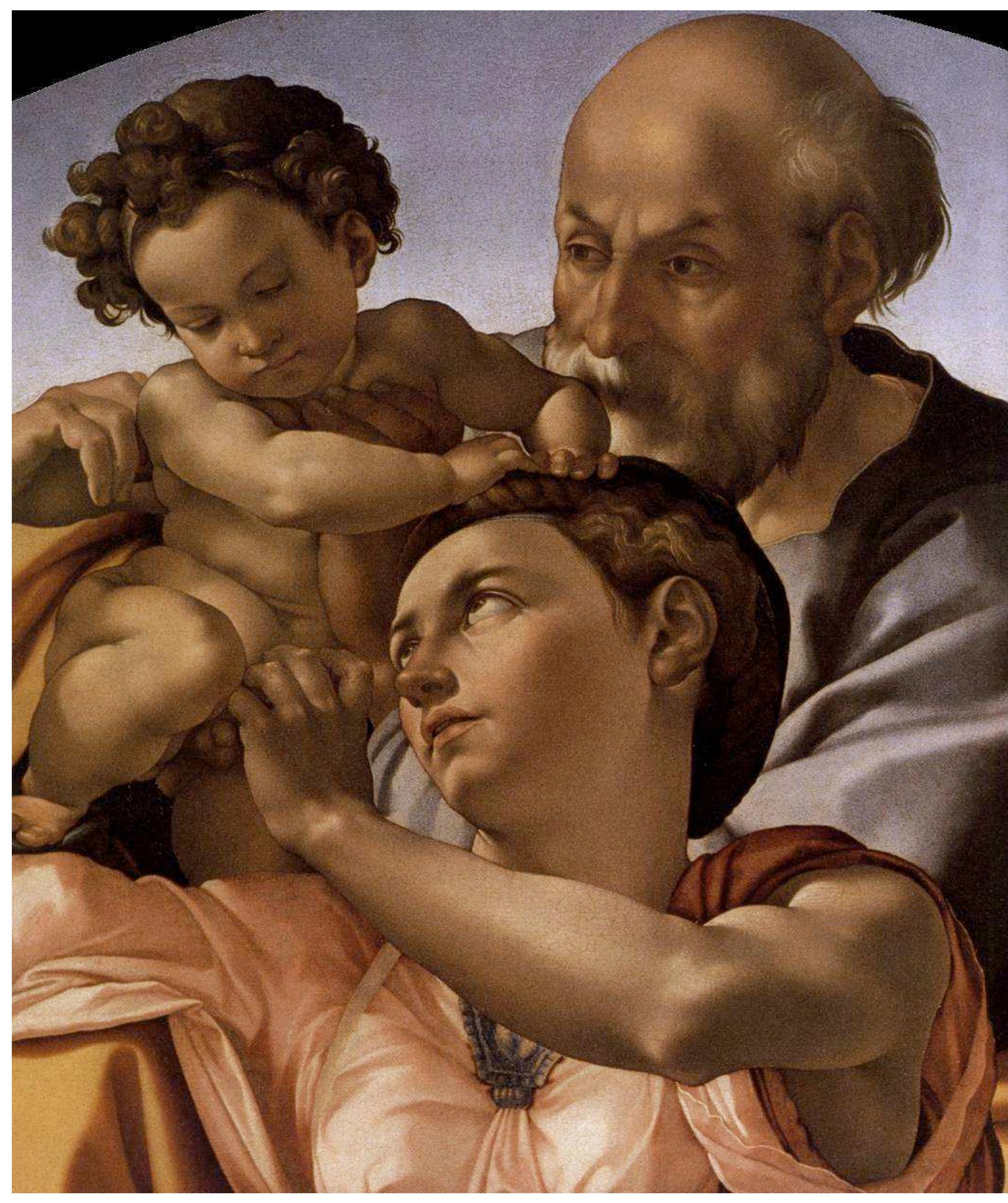Sculptures such as the rough—hewn back of the Giorno in the Medici Tombs can seem to be 
