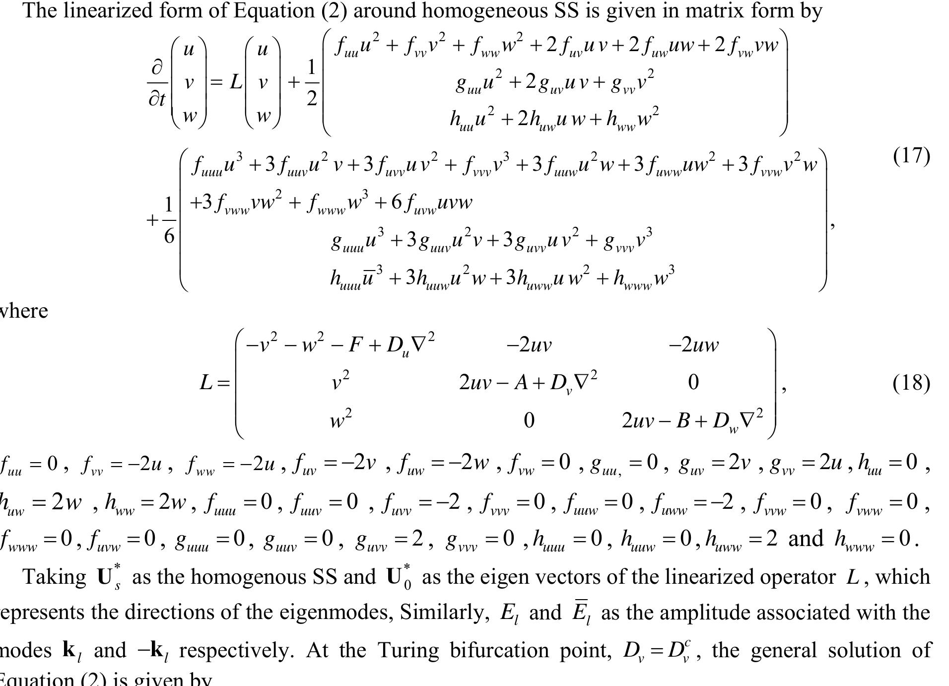 (PDF) Pattern selection of three components Gray-Scott model