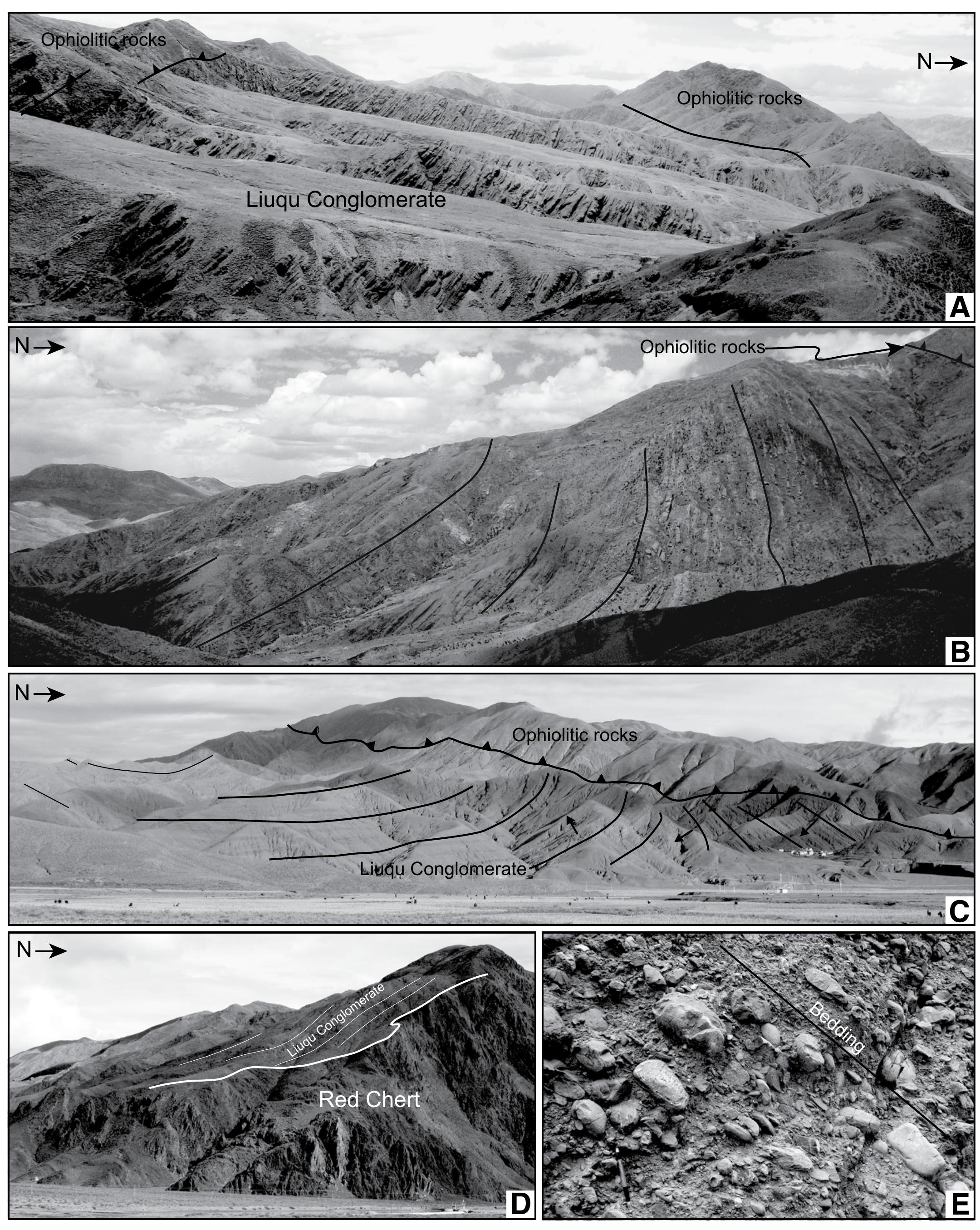 Regional tectonic map of the tibetan plateau and surrounding