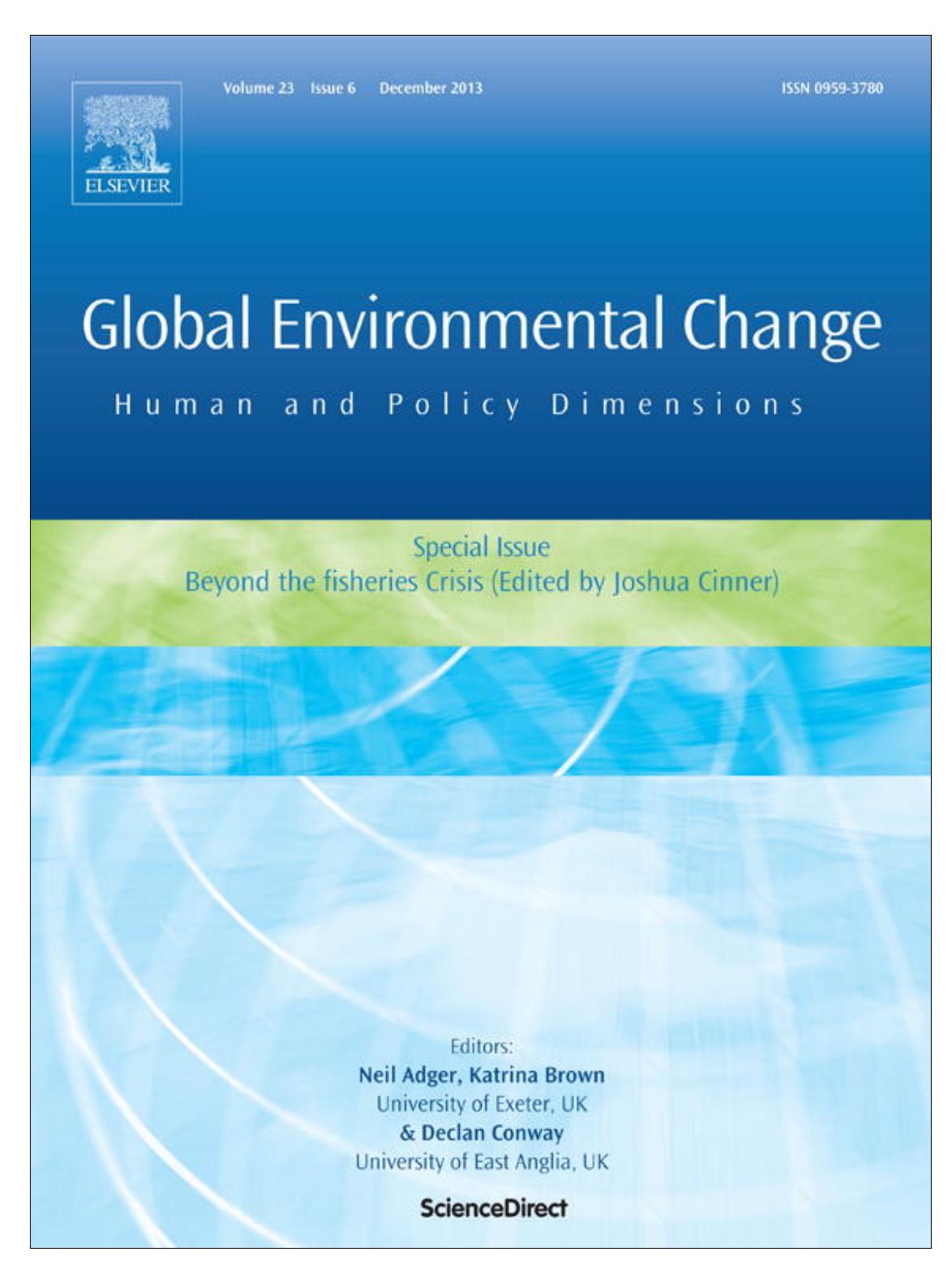 (PDF) The social–ecological system framework as a knowledge ...