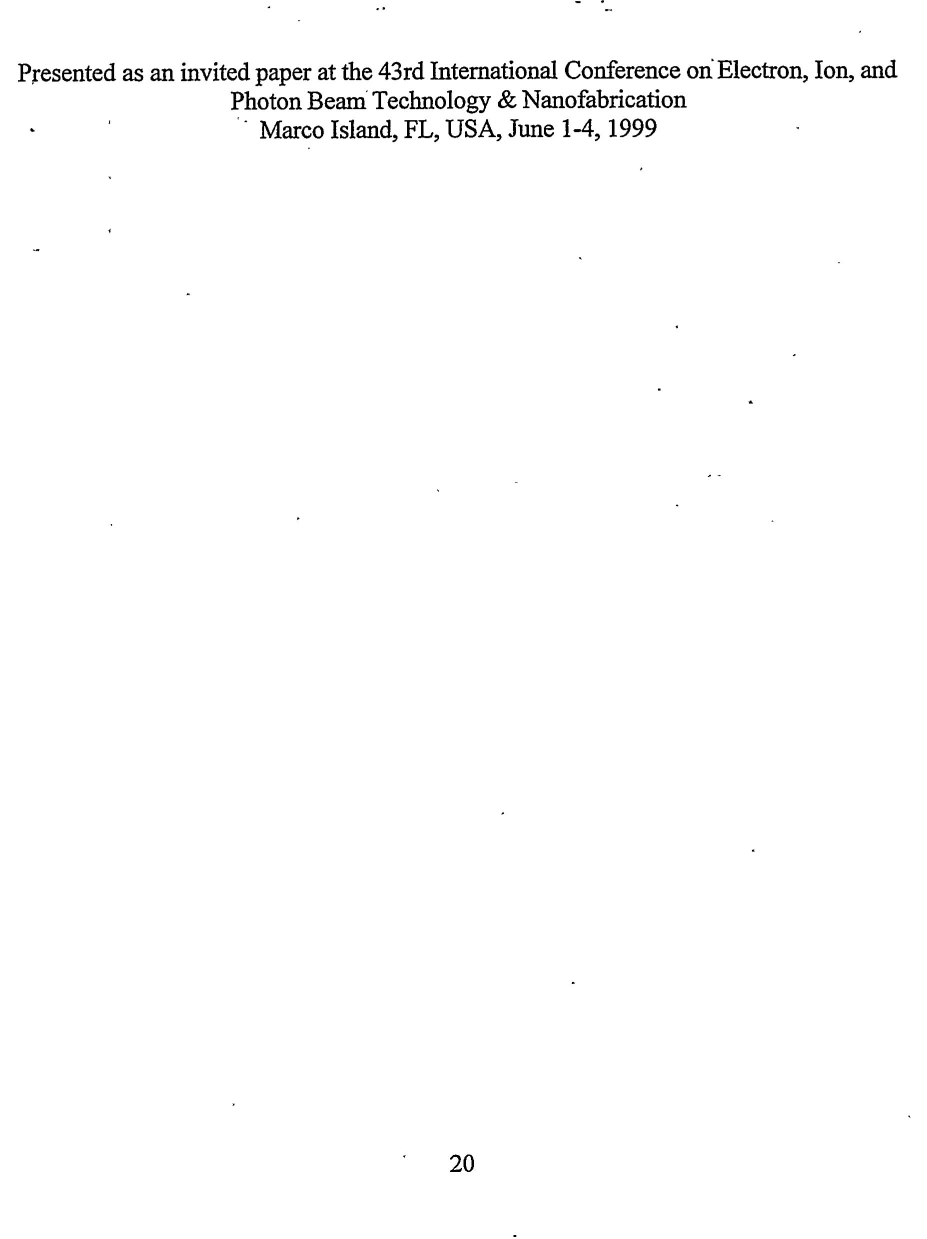 Table 2 - from Agile dry etching of compound semiconductors