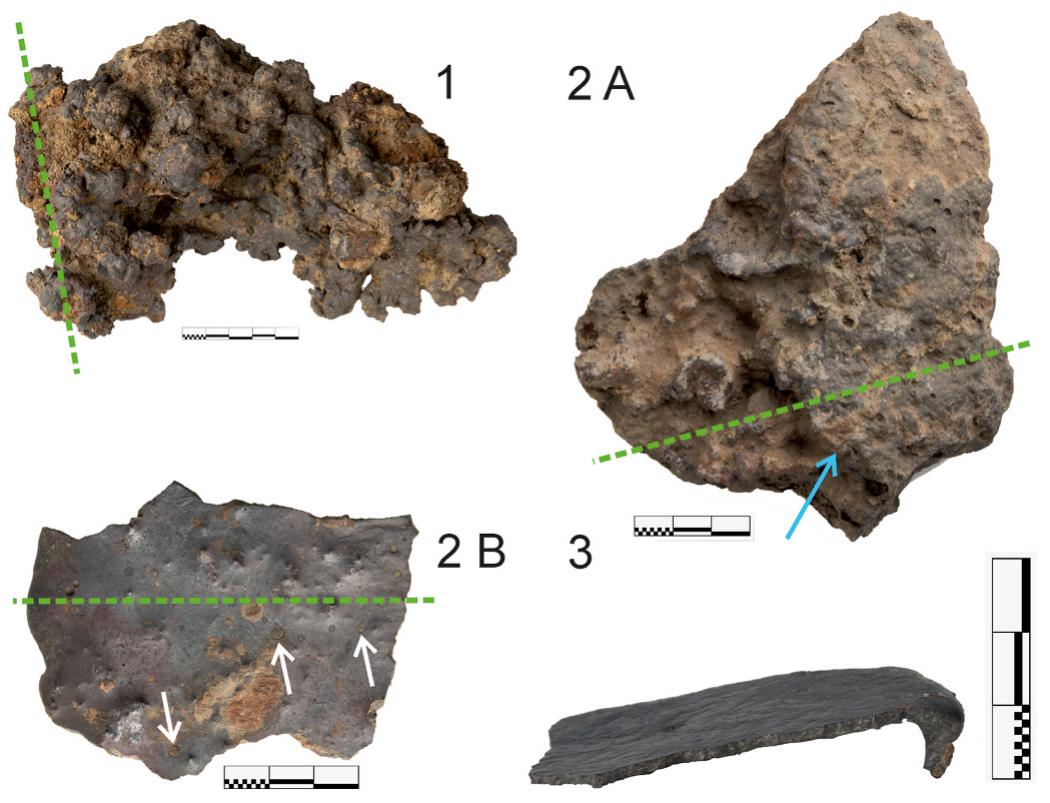 Side Slag The map shows the location of the three sites eastern