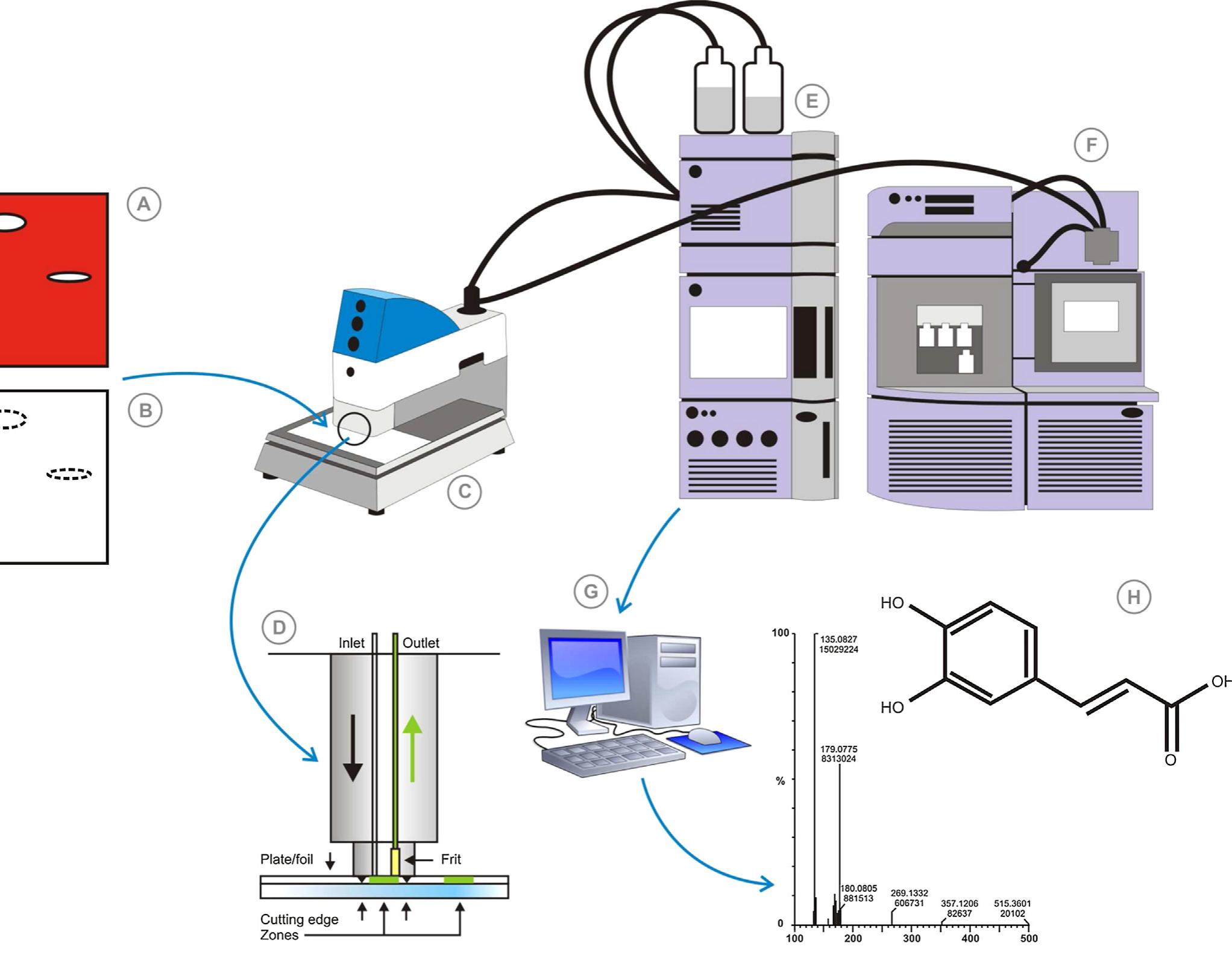 Workflow diagram illustrating the hyphenated high