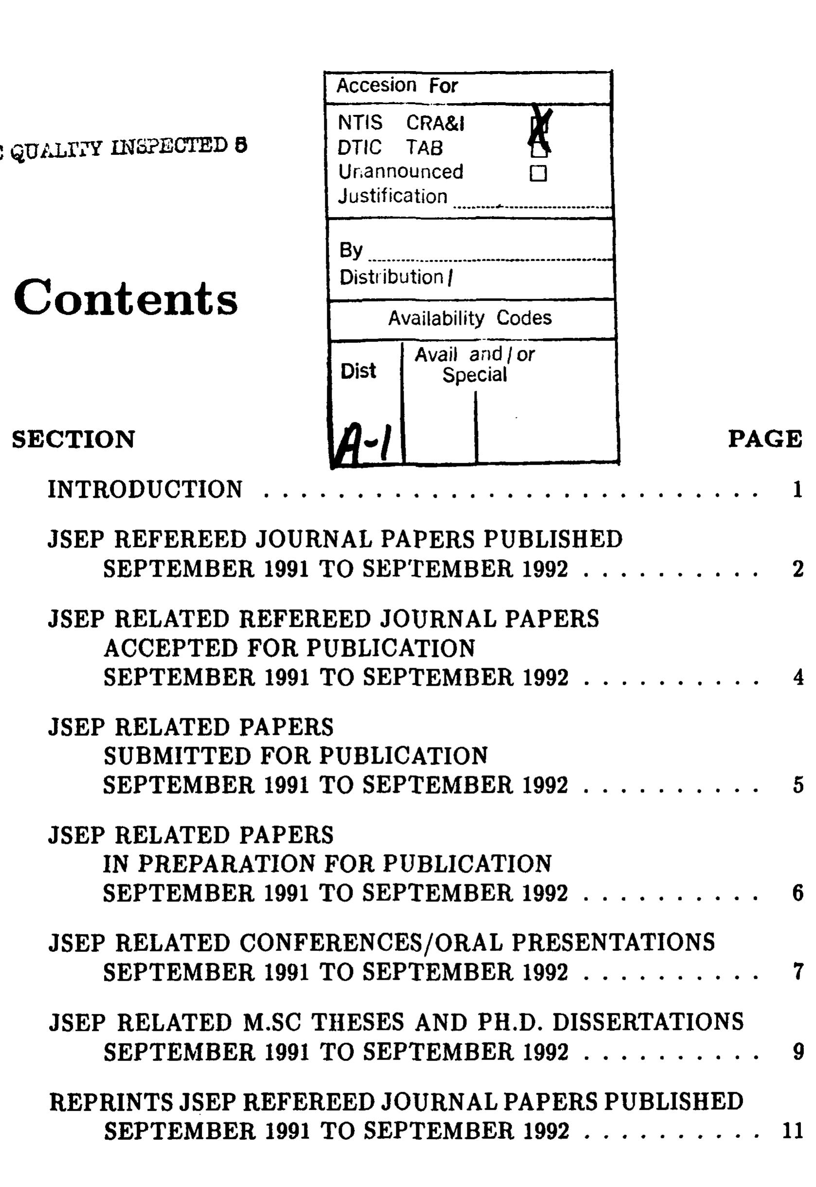PDF) Joint Services Electronics Program. Appendix