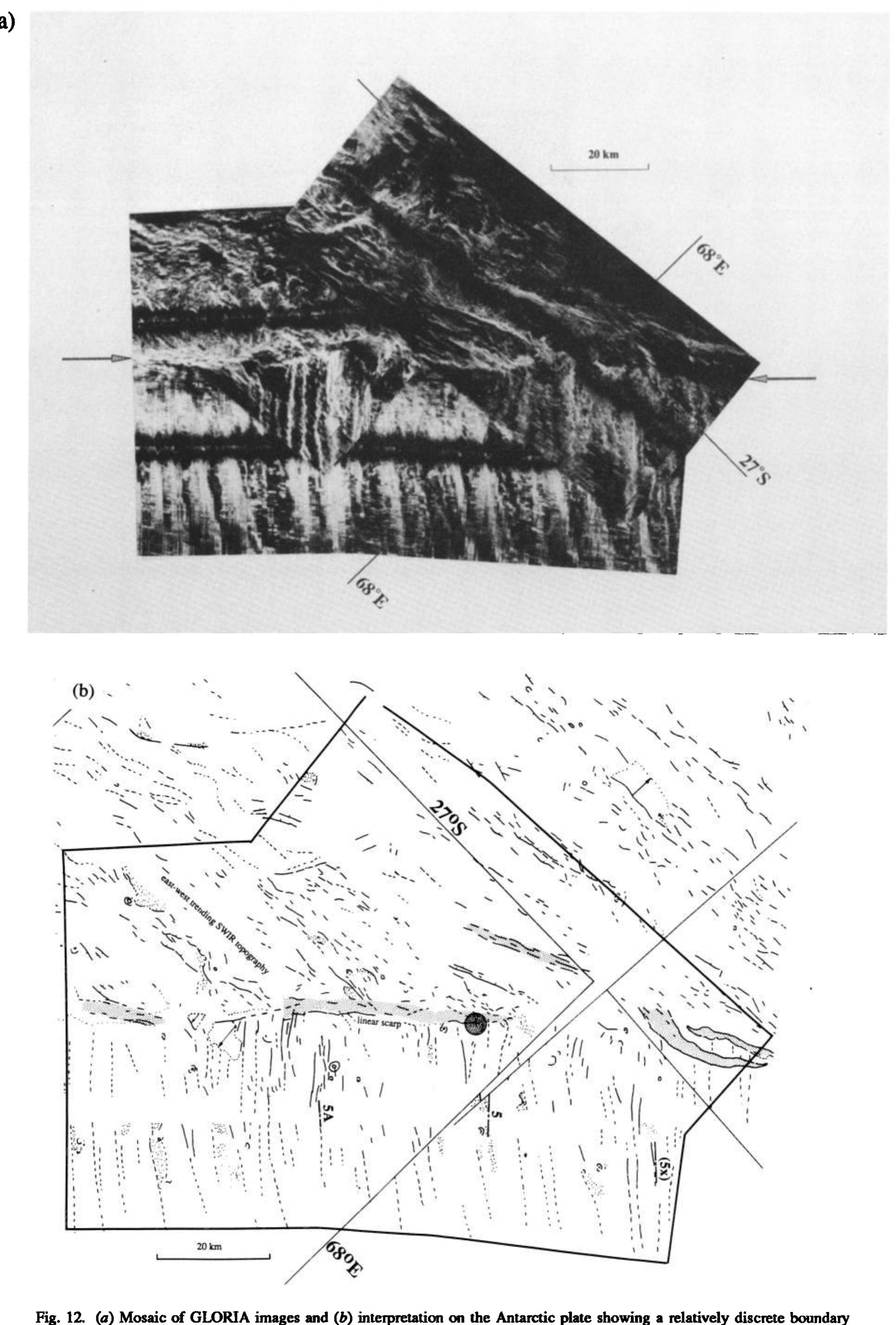 Figure 19 - The tectonic evolution of the Indian Ocean