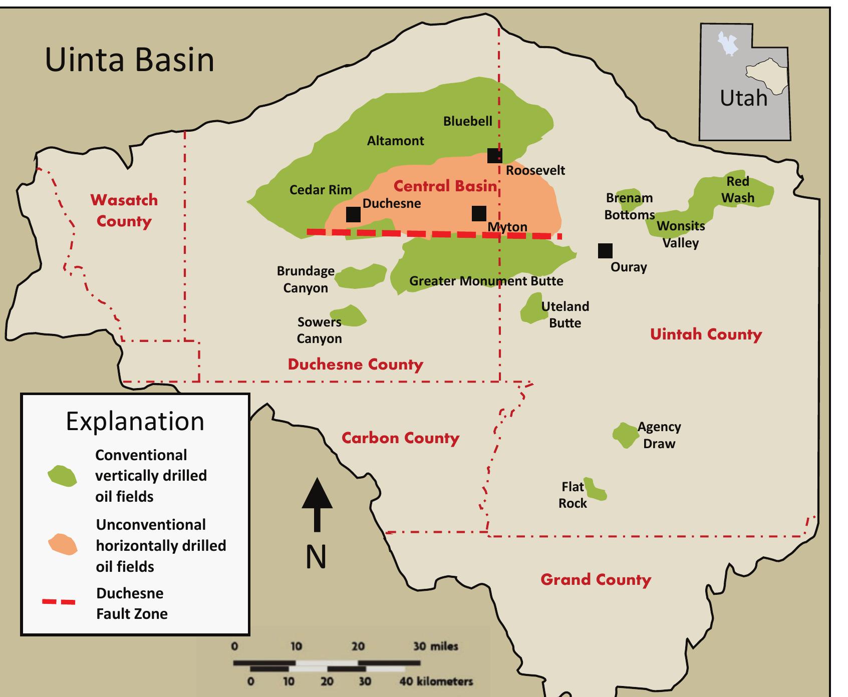 Chear Faut (PDF) Uinta Enigma The Duchesne Fault Zone