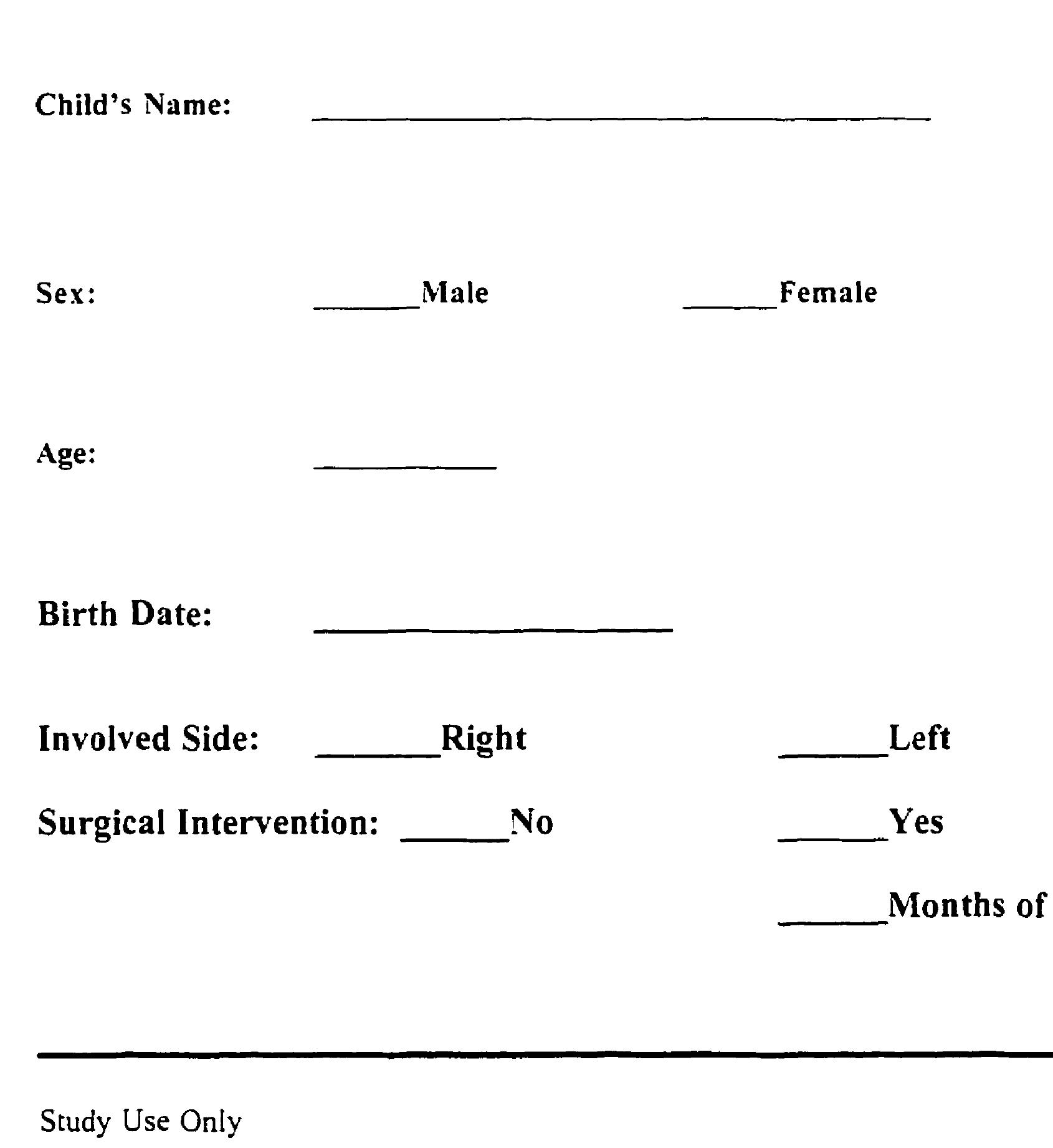 Figure 14 - The active movement scale: An evaluative tool