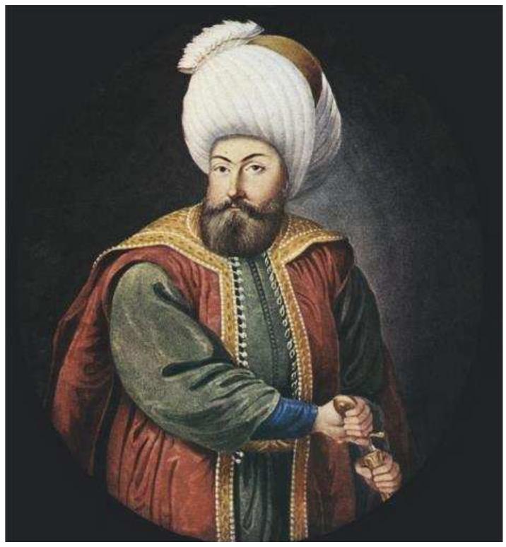 Figure 1 | Sultan Osman (‘Uthman) Han |. Konstantin Kapidagli/PD-old 