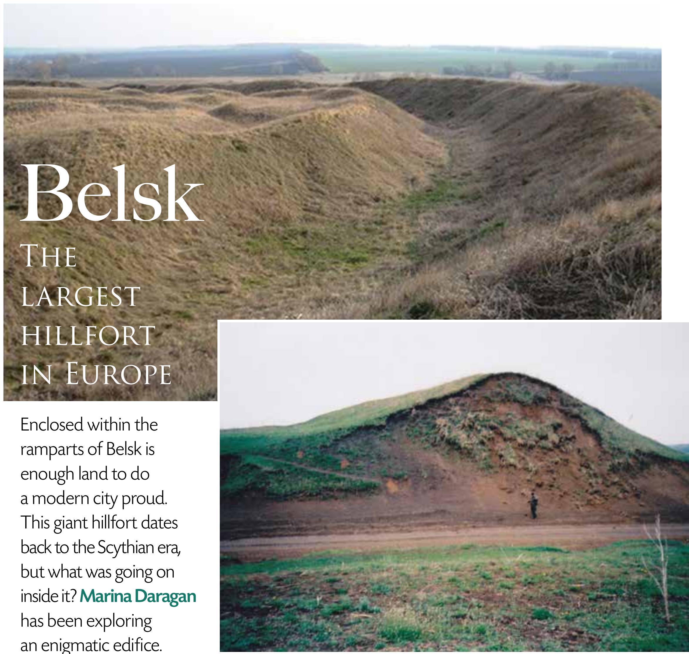 (PDF) Belsk. The largest hillfort in Europe