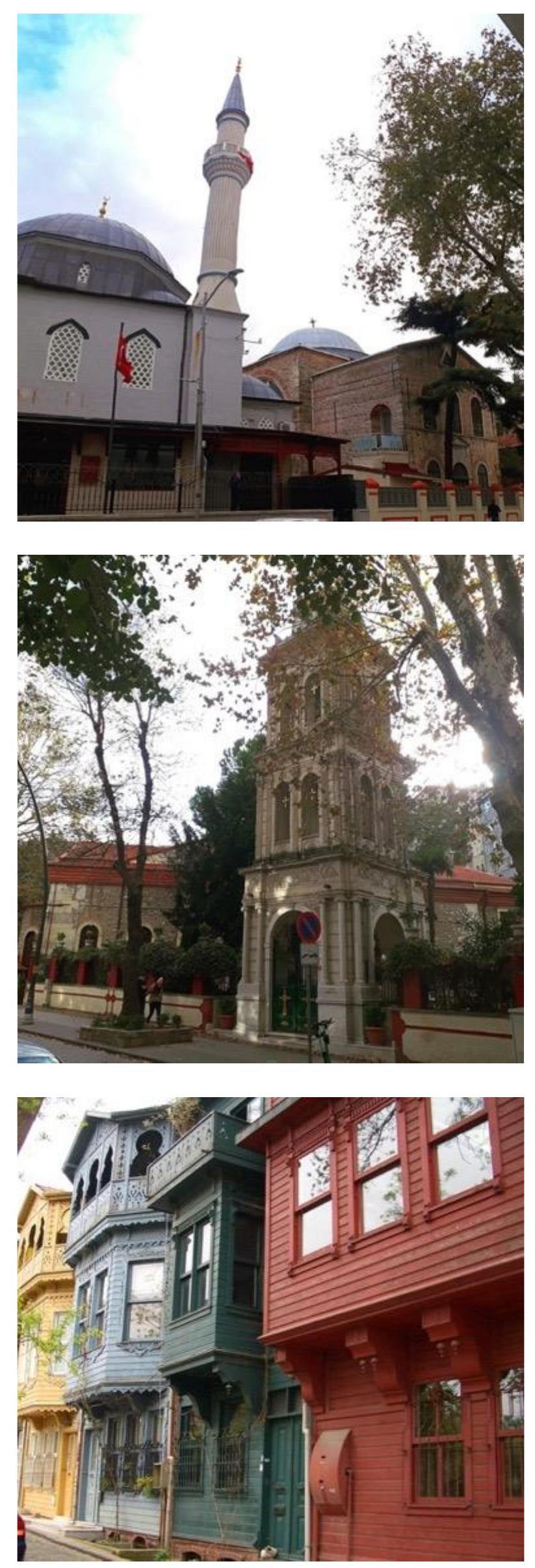 of long narrow streets or colourful stairs connecting the building blocks.  transportation axes that make up the road texture of the district consist  commercial axis across the urban pattern (Figure 3). Other 